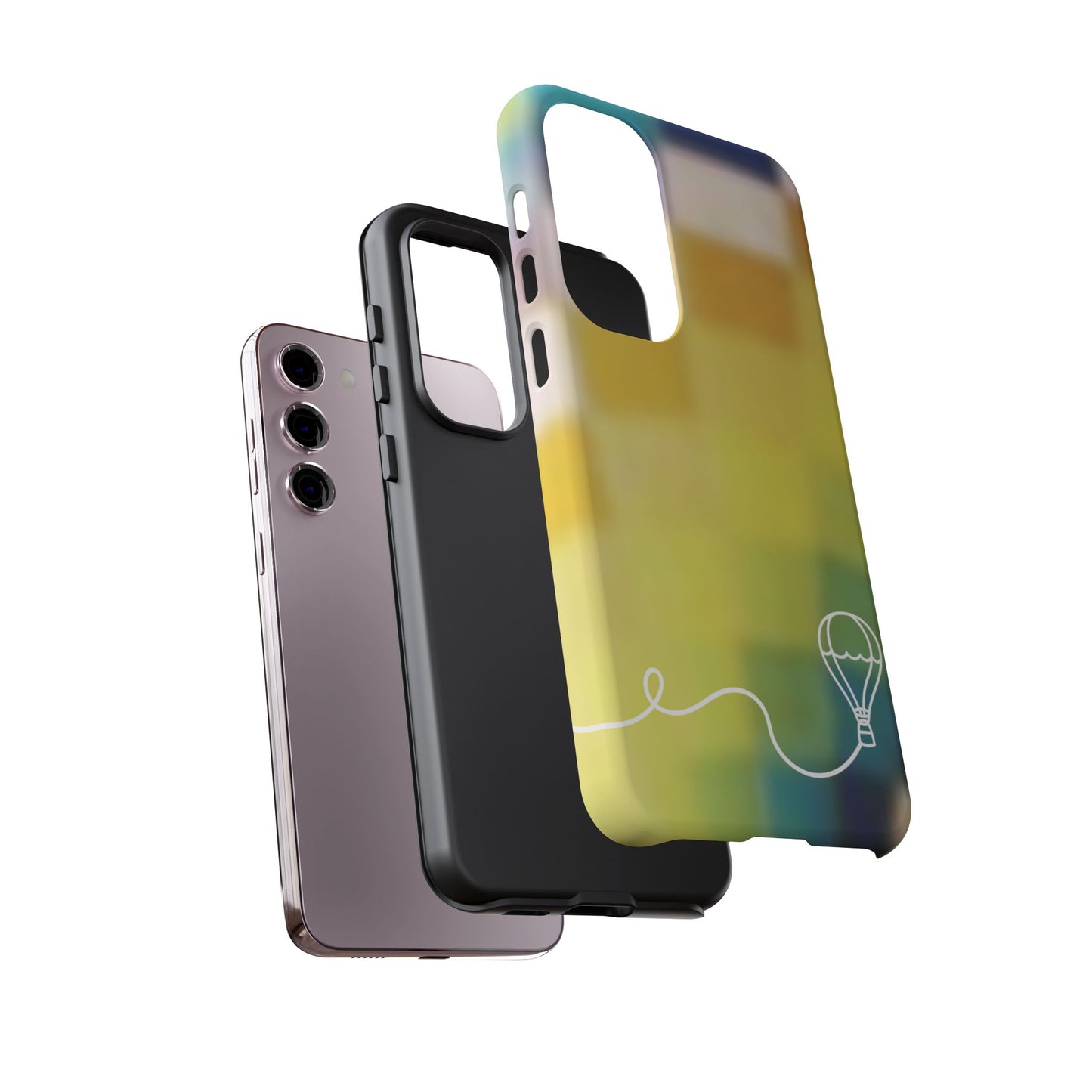 Clear Afternoon Ombre Tough Phone Case