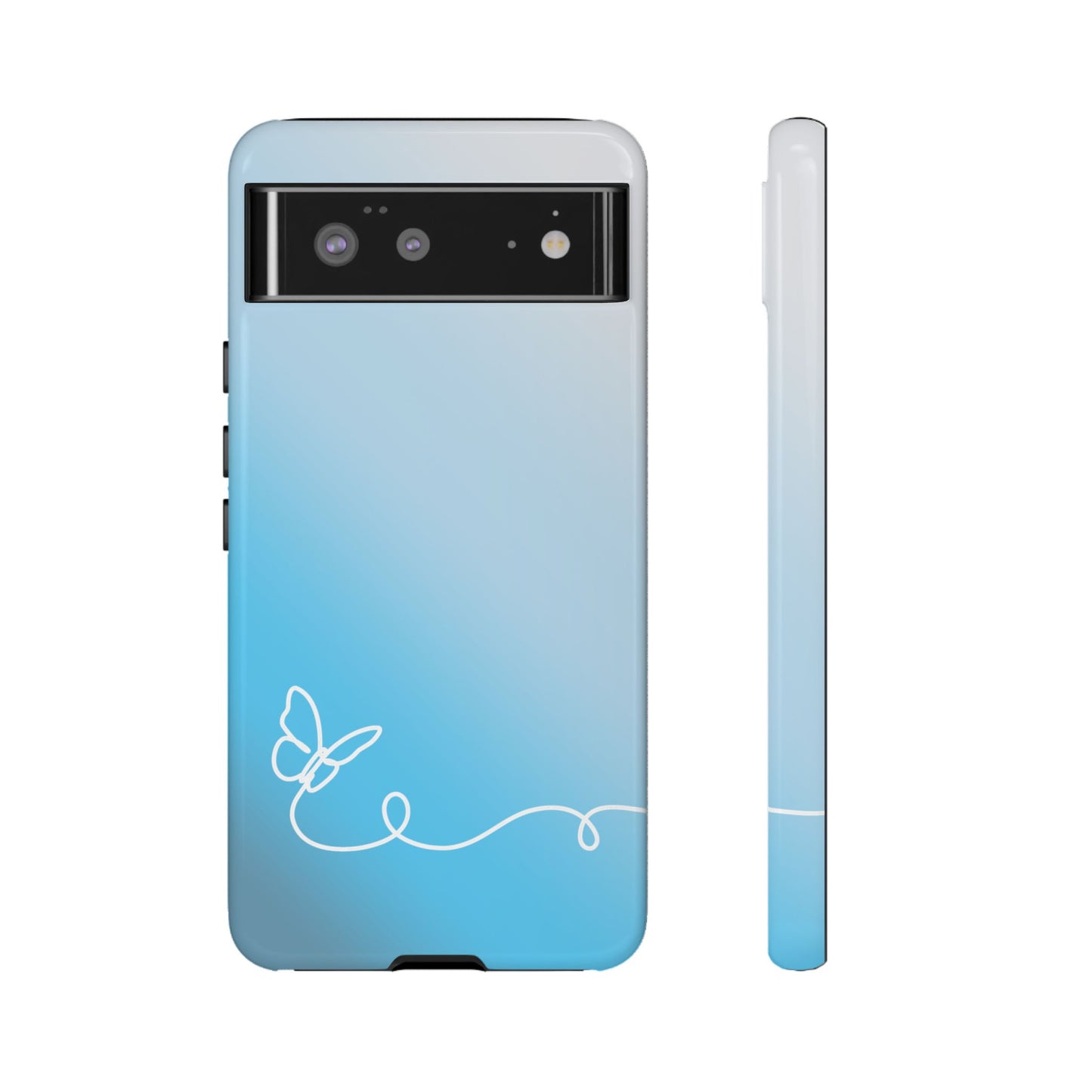 Clear Sunrise Ombre Tough Phone Case