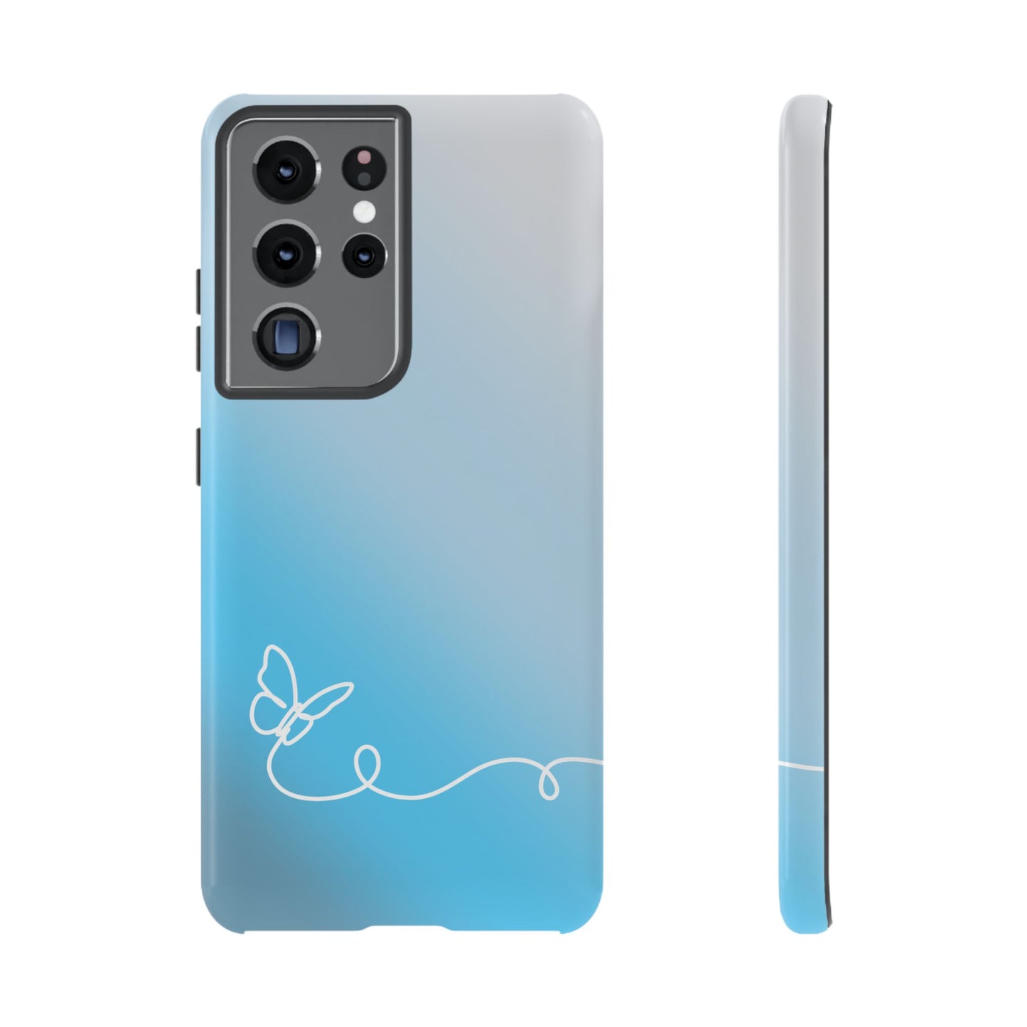 Clear Sunrise Ombre Tough Phone Case