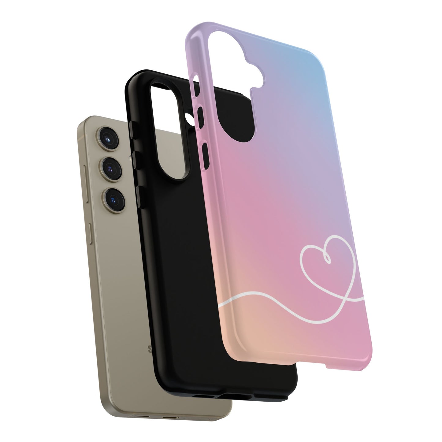 Soft Sunset Ombre Tough Phone Case