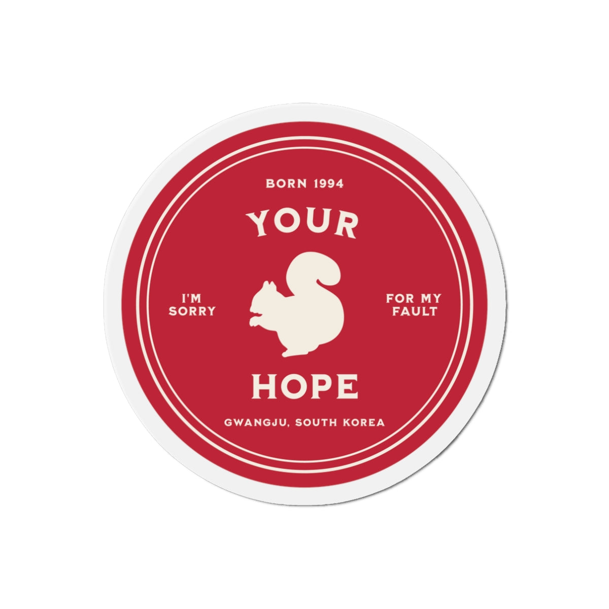 Your Hope Medallion Series Die-Cut Magnet