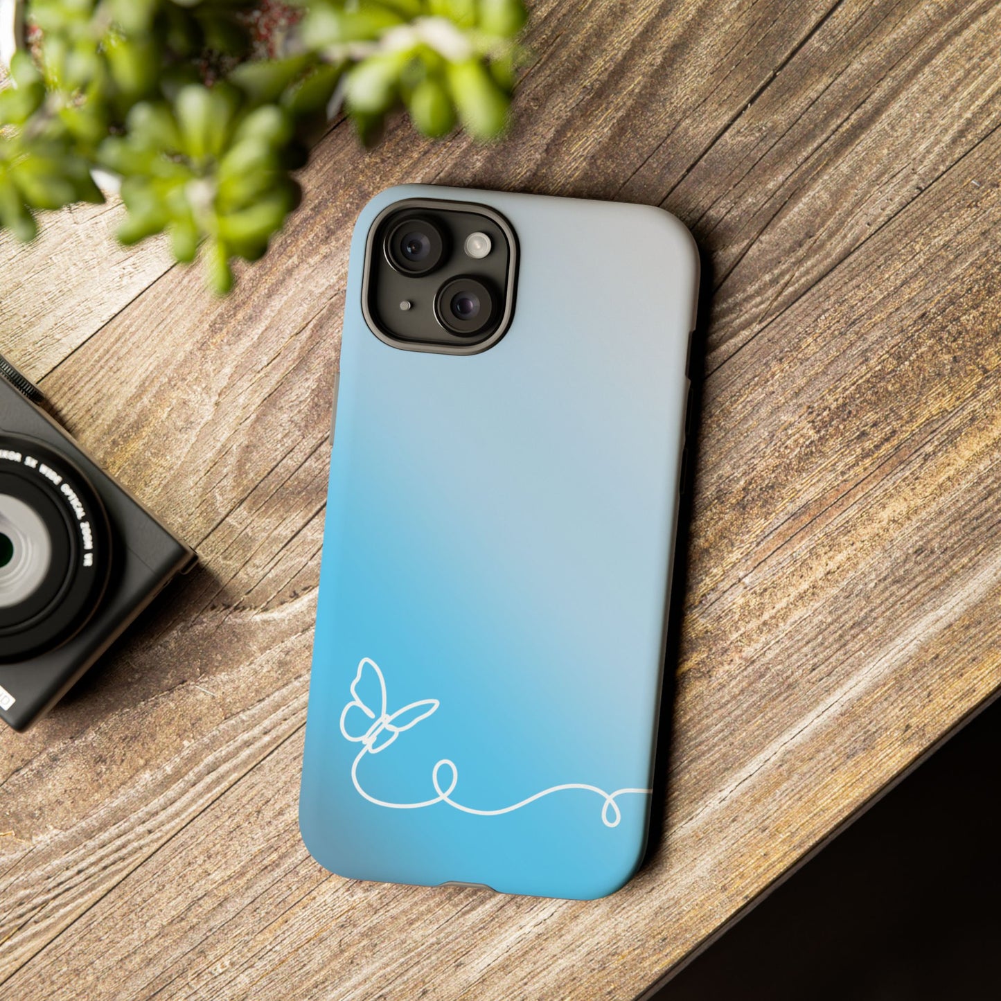 Clear Sunrise Ombre Tough Phone Case