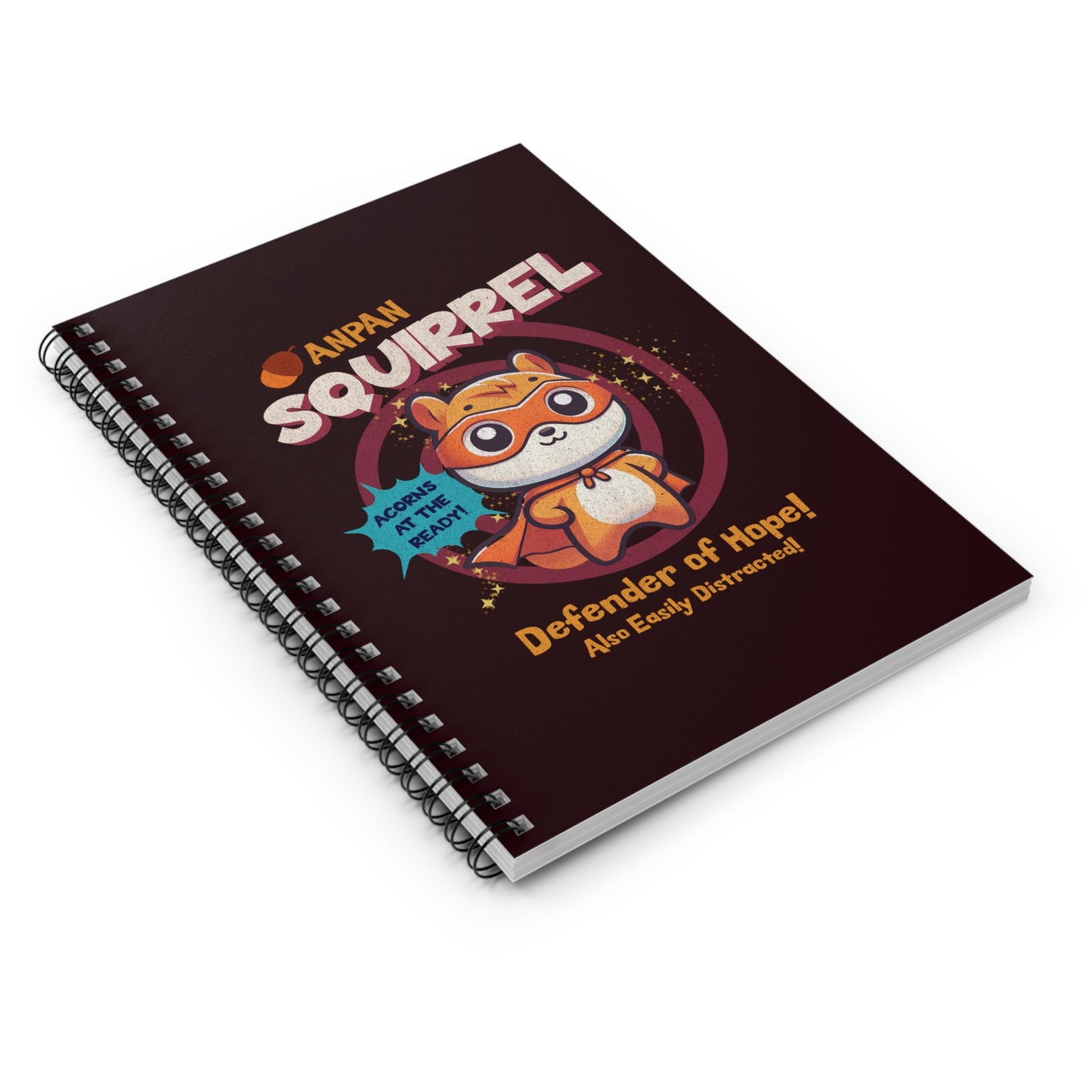 Anpansquirrel Spiral Notebook