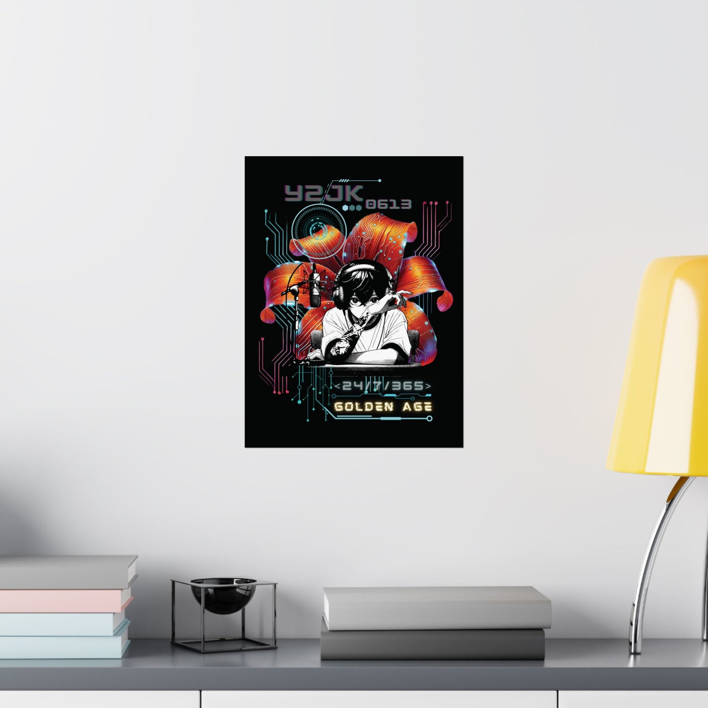 Jungkook Y2JK Retro Series Matte Poster