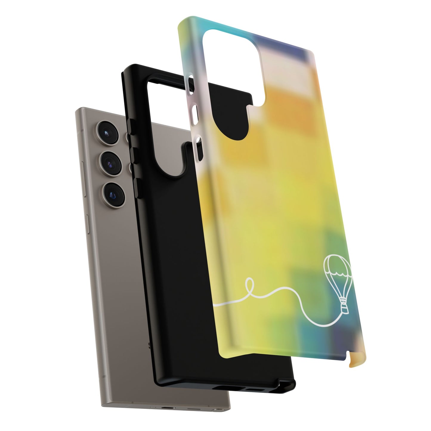 Clear Afternoon Ombre Tough Phone Case