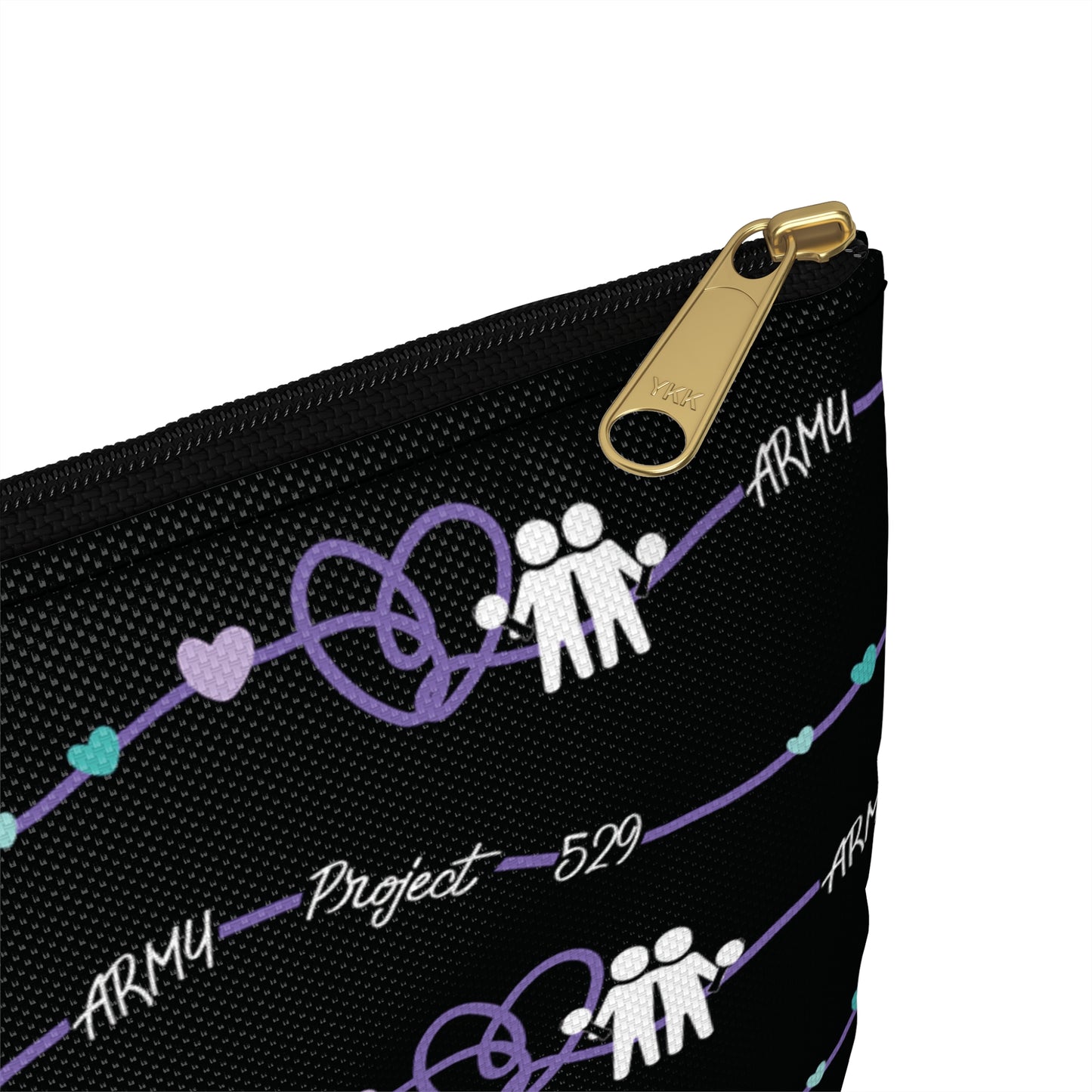 AP529 Heartline Logo Accessory Pouch