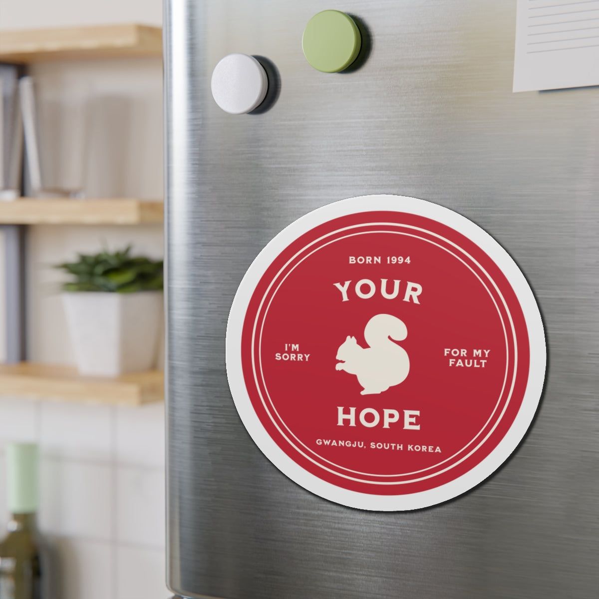 Your Hope Medallion Series Die-Cut Magnet