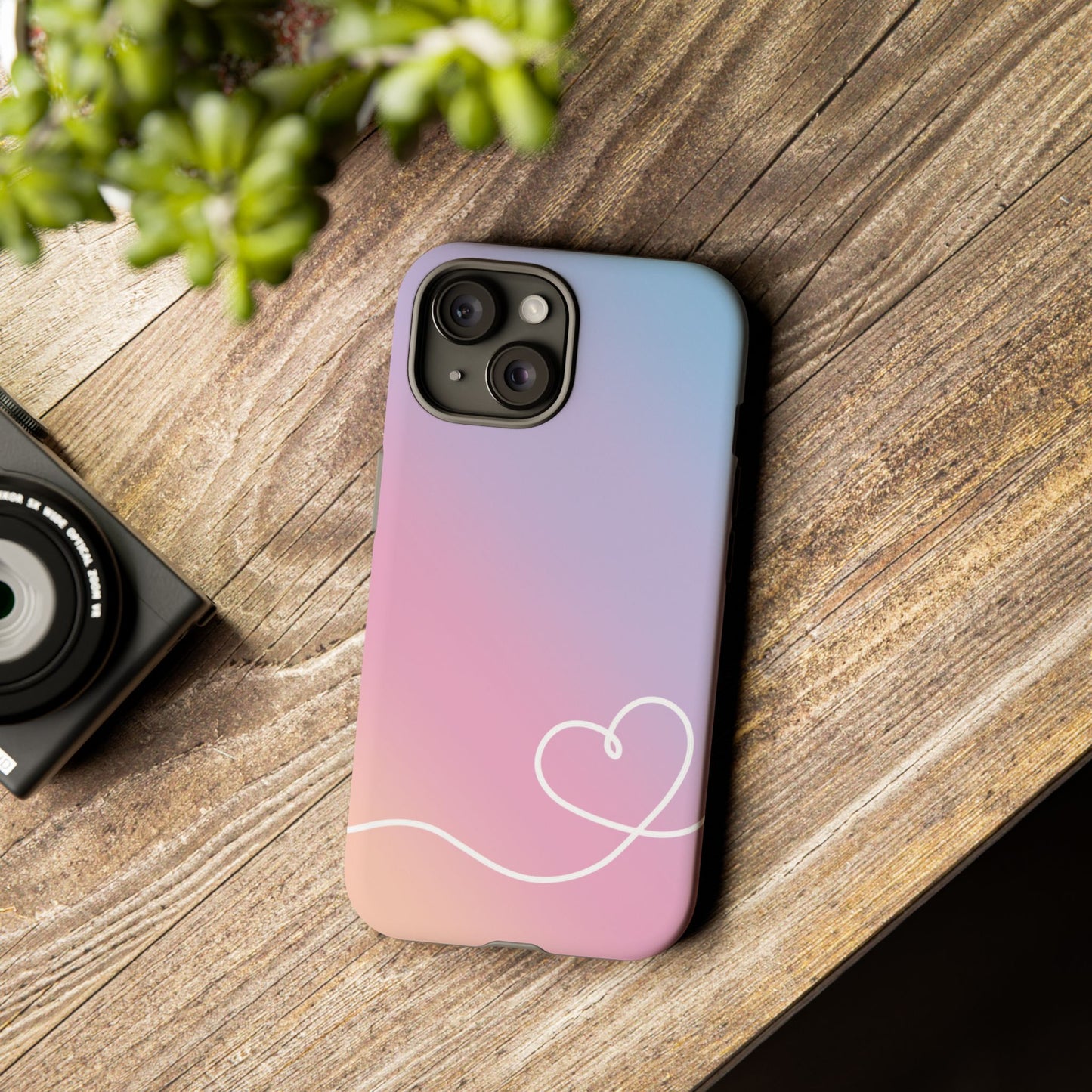 Soft Sunset Ombre Tough Phone Case
