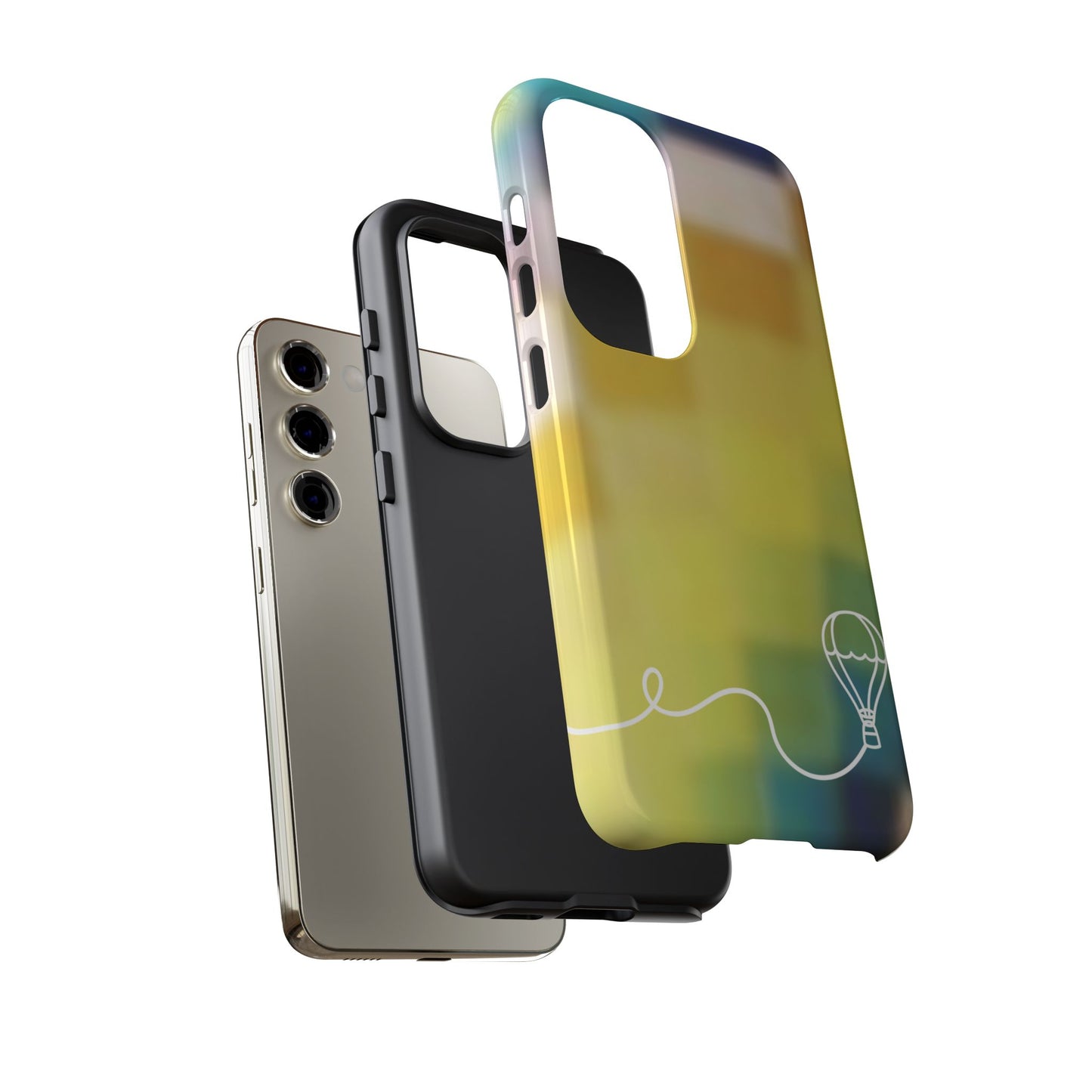 Clear Afternoon Ombre Tough Phone Case