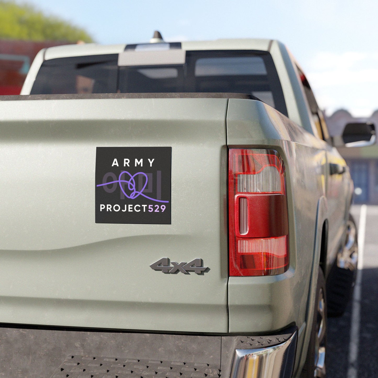 ARMY Project 529 Logo Car Magnet