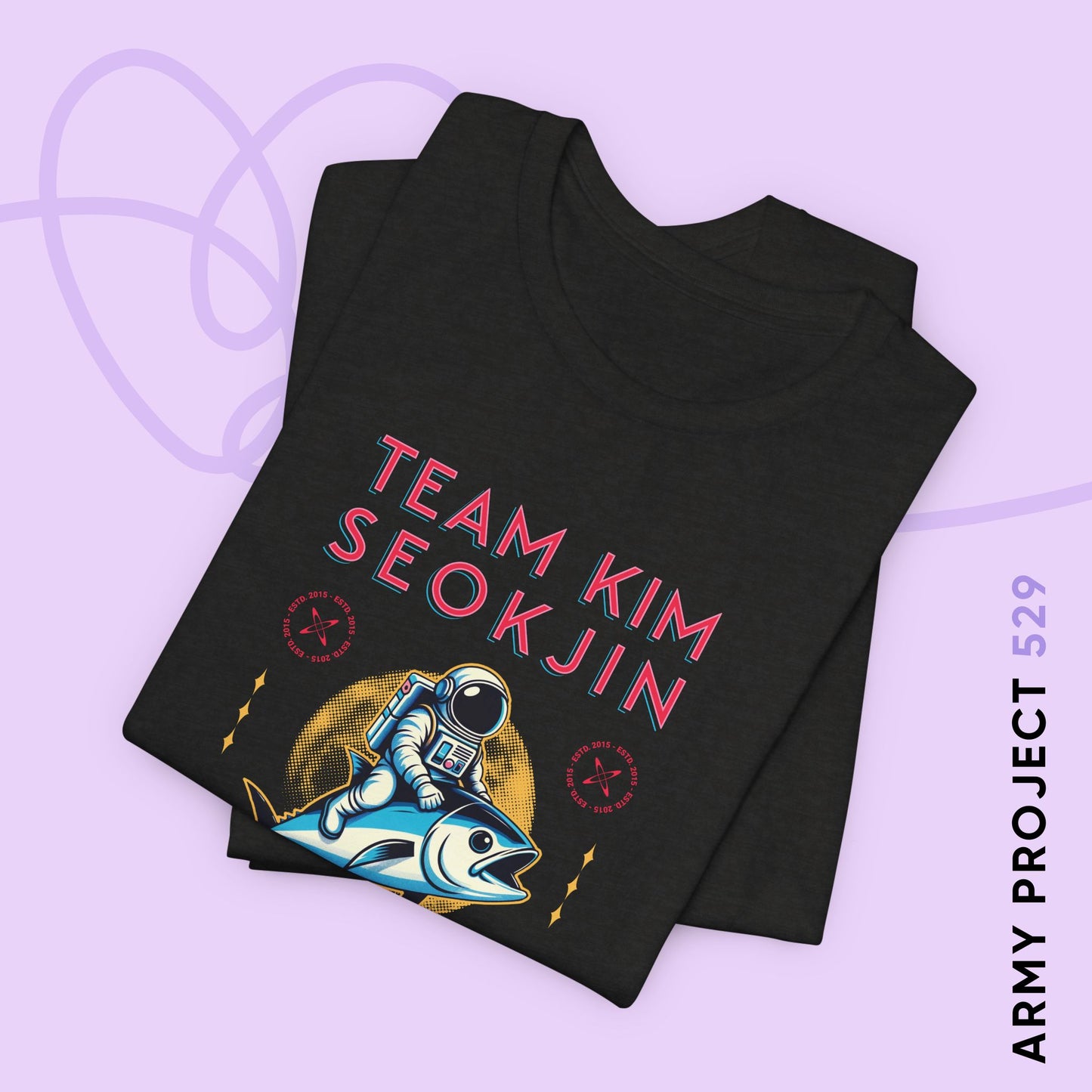 Team Kim Seokjin Unisex Jersey Short Sleeve Tee