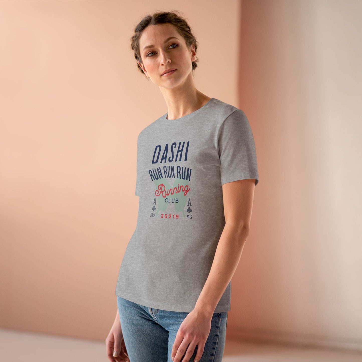 Dashi Running Club Women's Relaxed Jersey Short Sleeve Tee