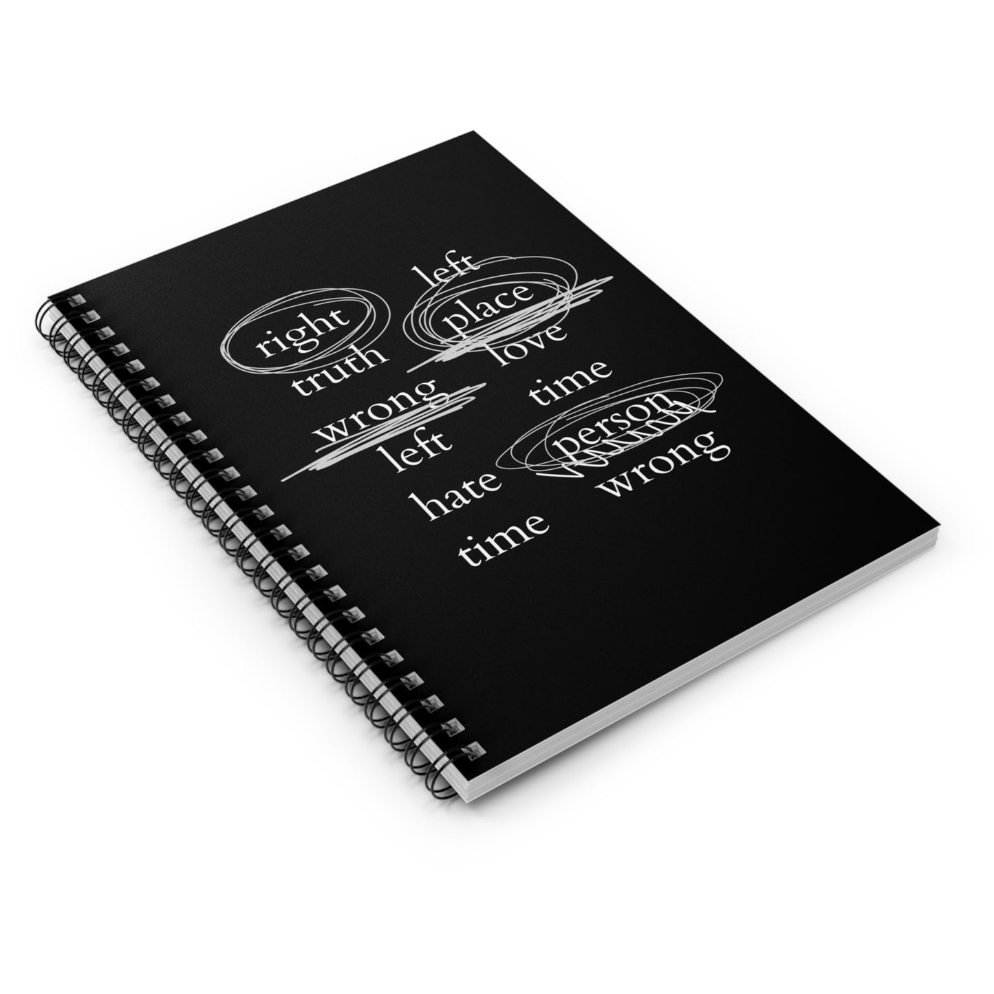 Namjoon Contradictions Spiral Notebook