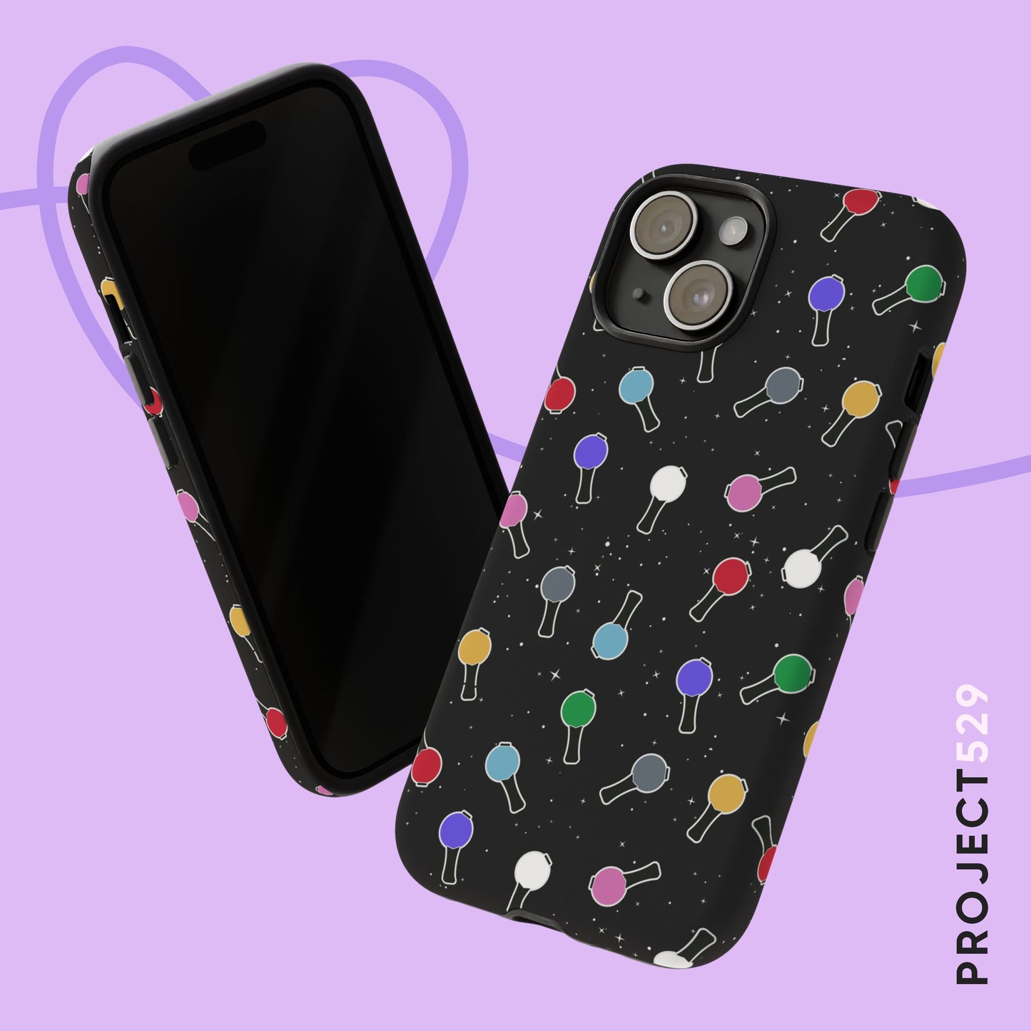 Ma City Map Lightstick Tough Phone Case