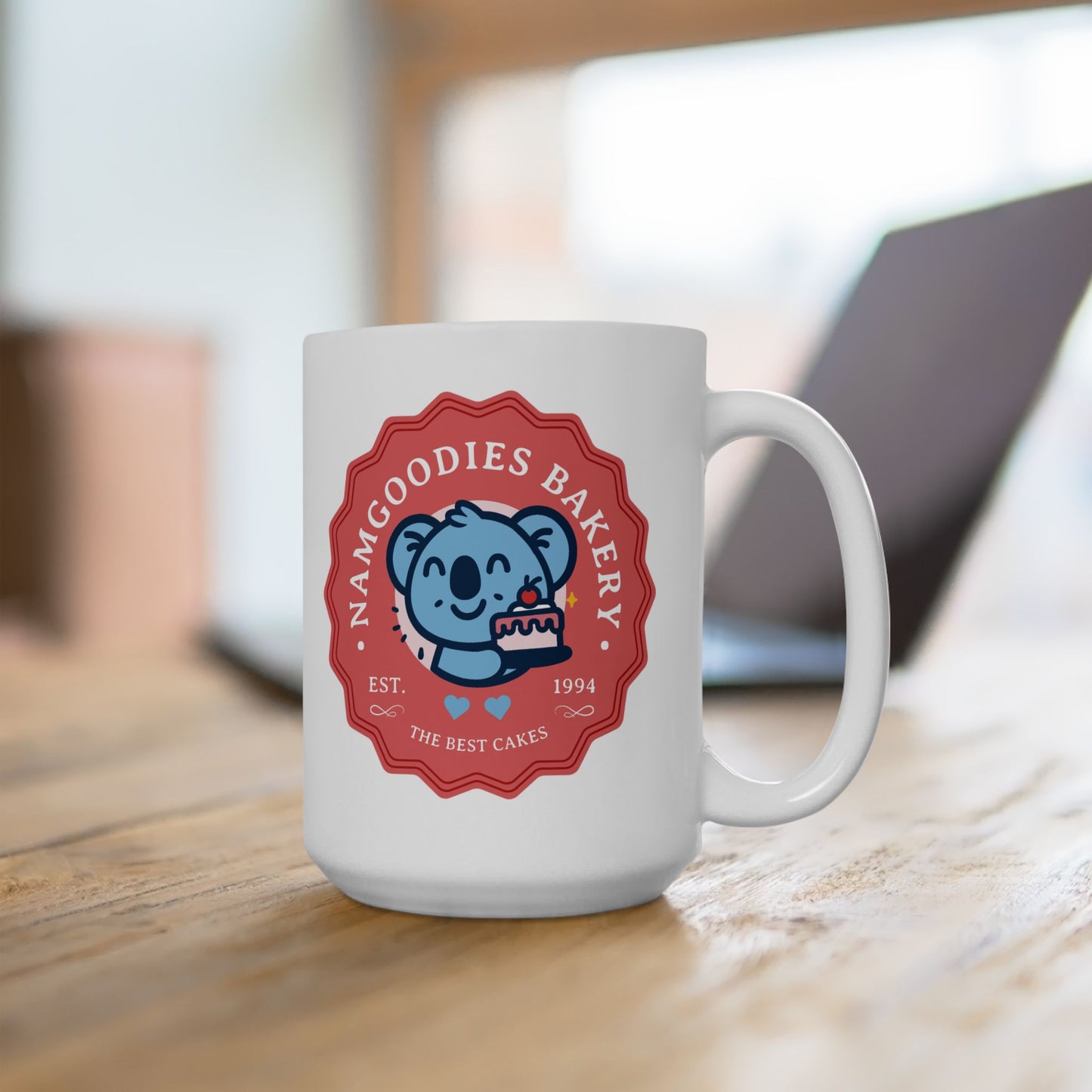 Namgoodies Bakery Series Decal 15oz Ceramic Coffee Mug