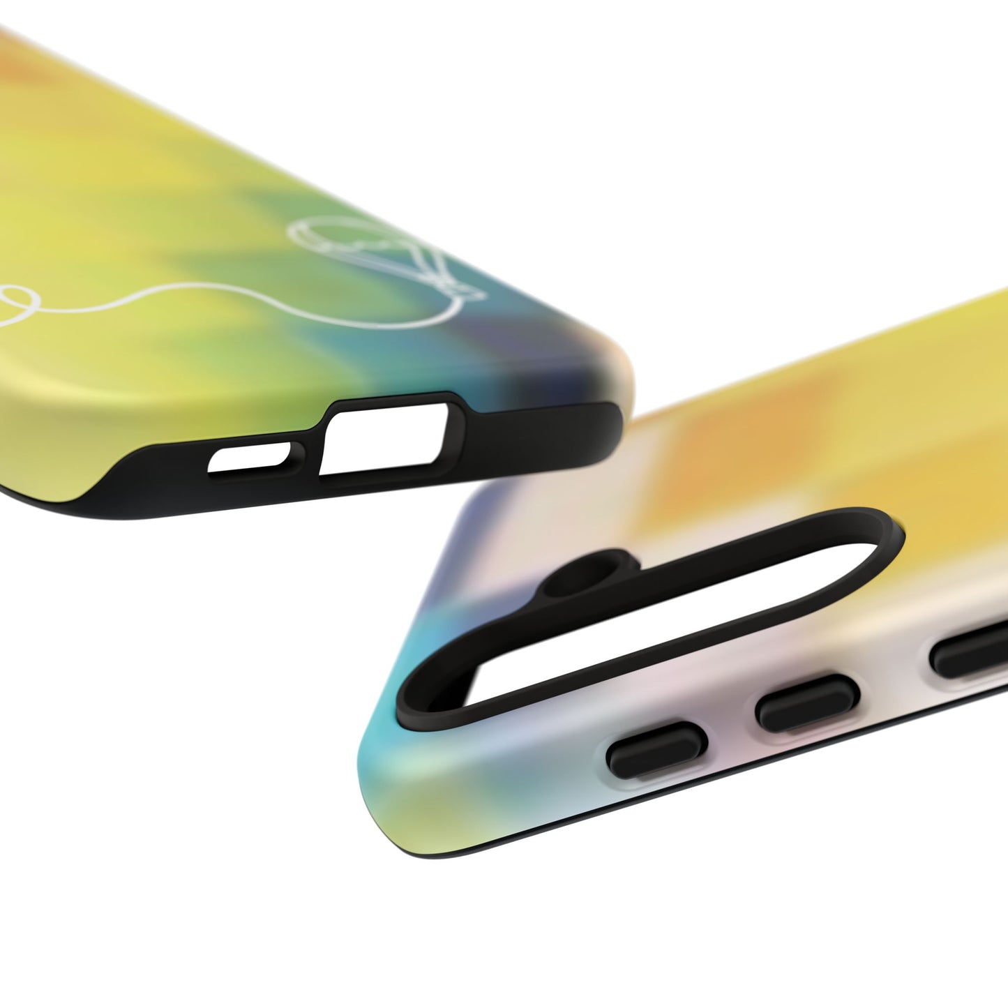 Clear Afternoon Ombre Tough Phone Case