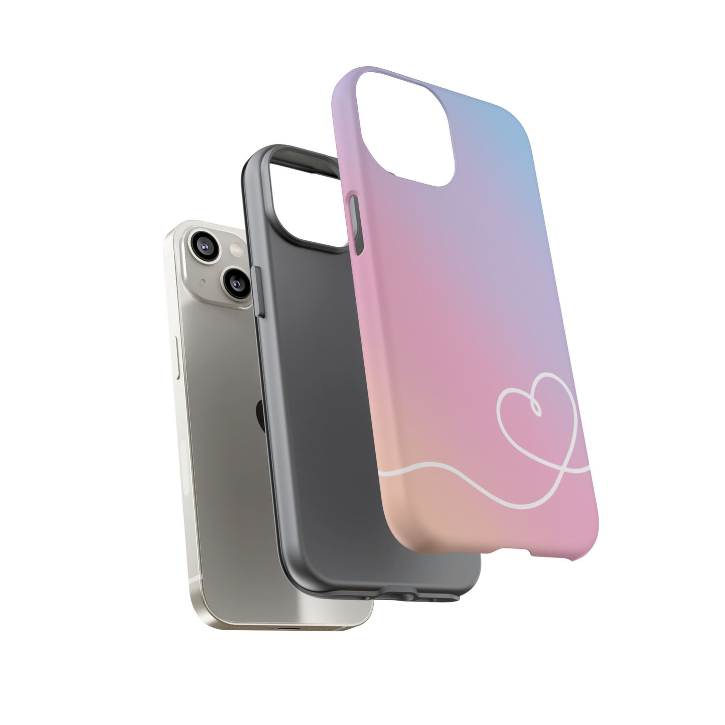 Soft Sunset Ombre Tough Phone Case
