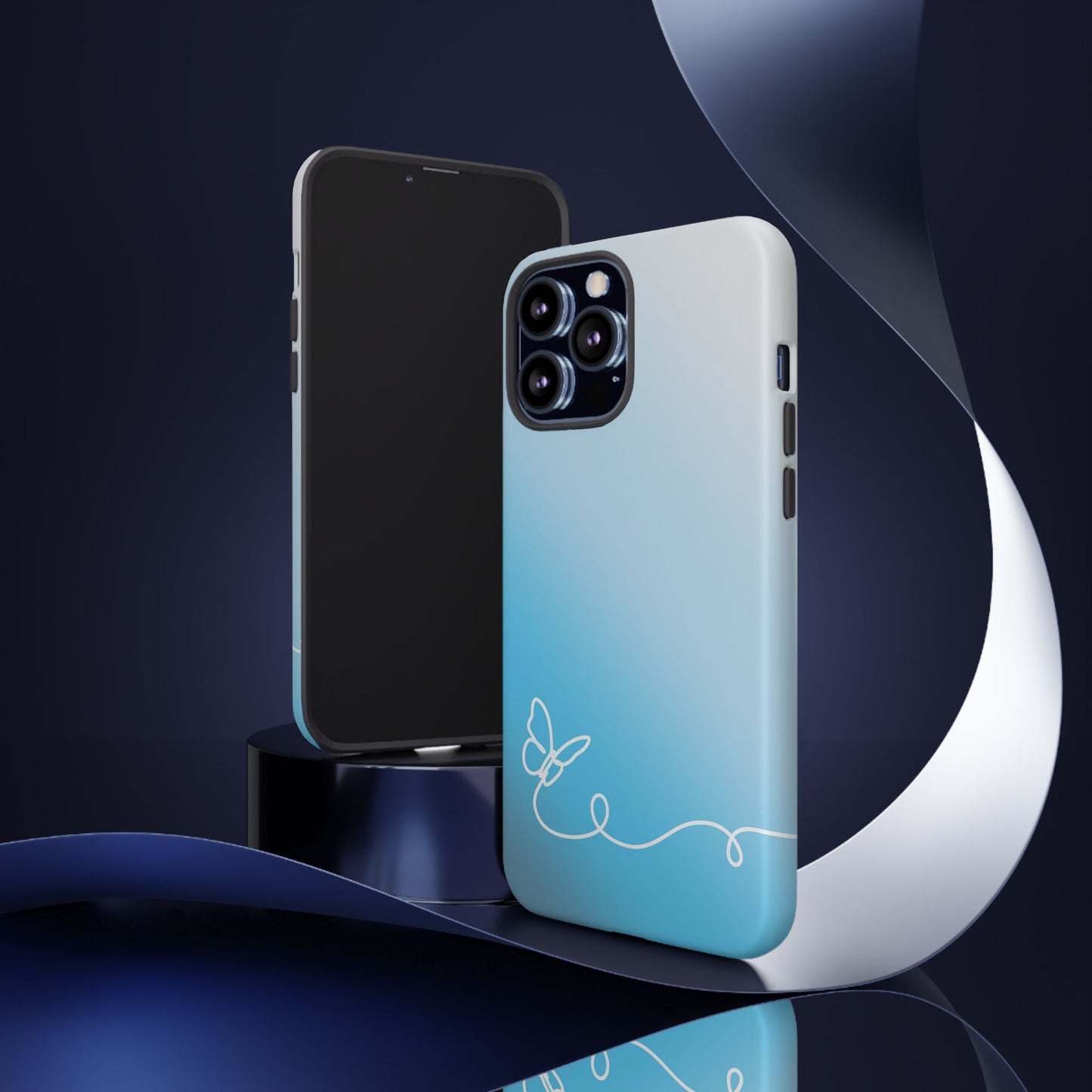 Clear Sunrise Ombre Tough Phone Case