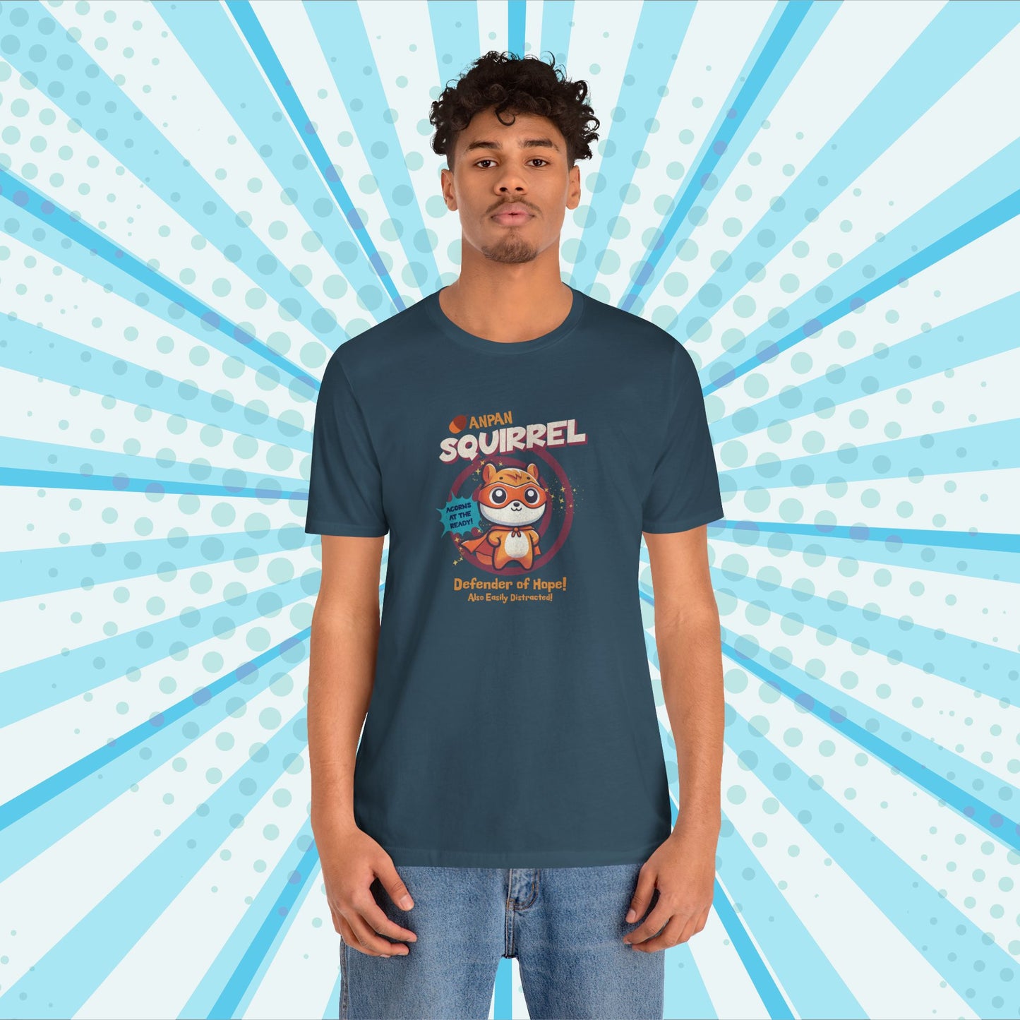 Anpansquirrel Unisex Jersey Short Sleeve Tee