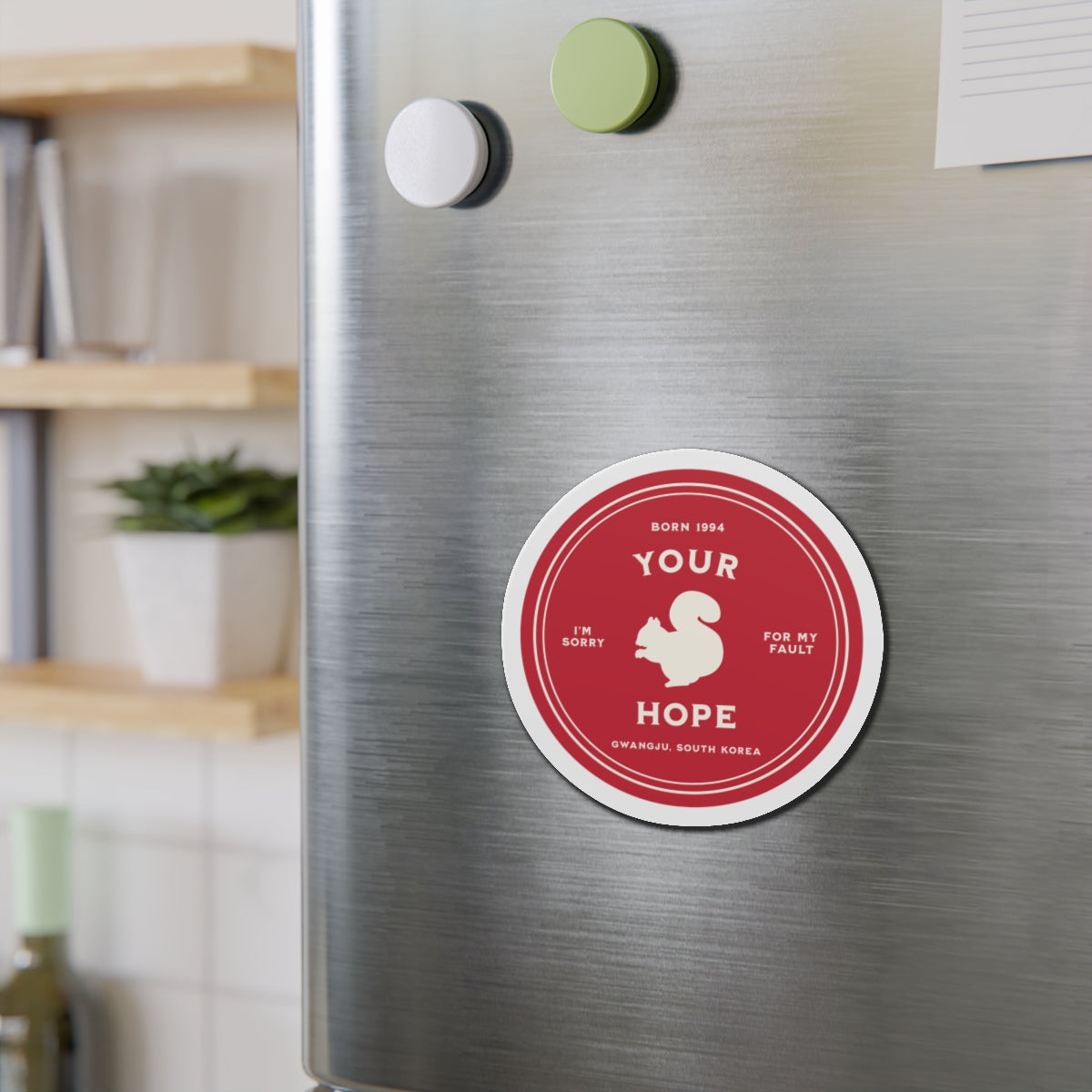 Your Hope Medallion Series Die-Cut Magnet