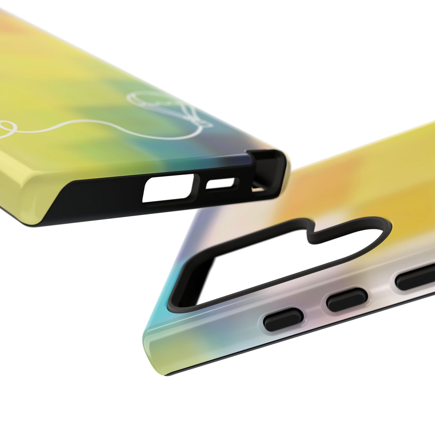 Clear Afternoon Ombre Tough Phone Case