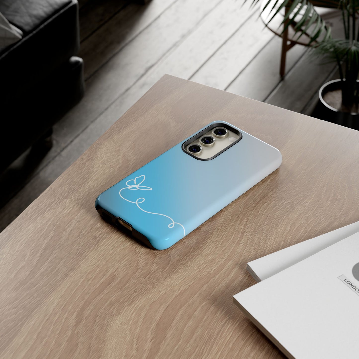 Clear Sunrise Ombre Tough Phone Case