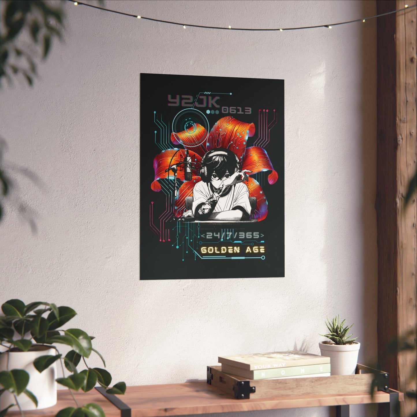 Jungkook Y2JK Retro Series Matte Poster