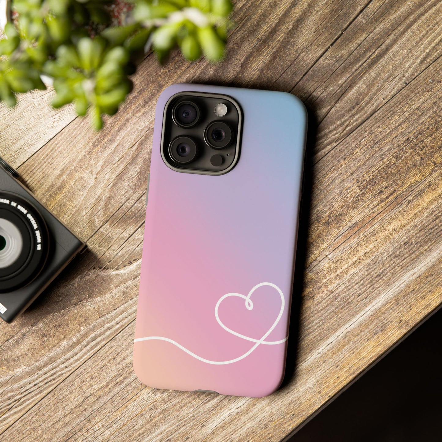 Soft Sunset Ombre Tough Phone Case
