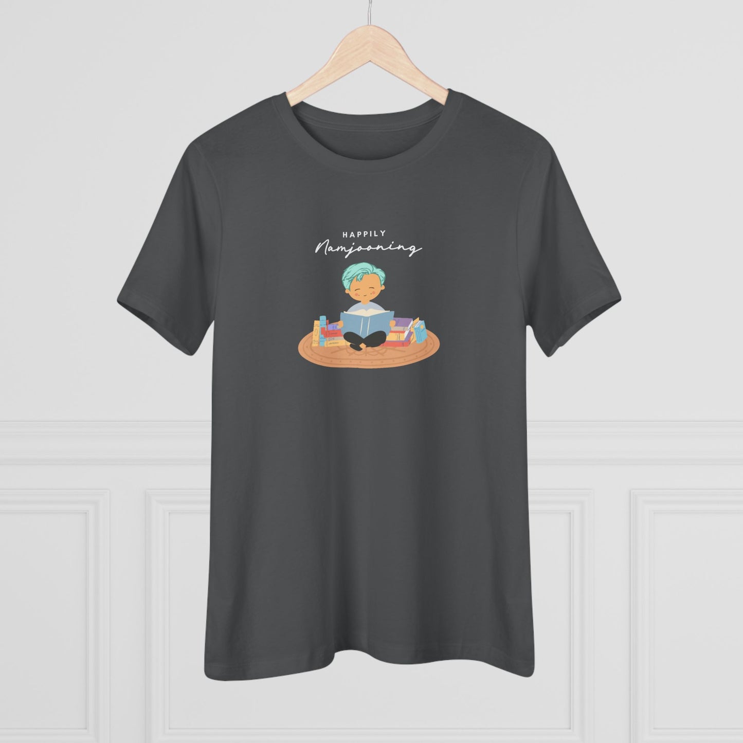 Happily Namjooning Women's Relaxed Jersey Short Sleeve Tee