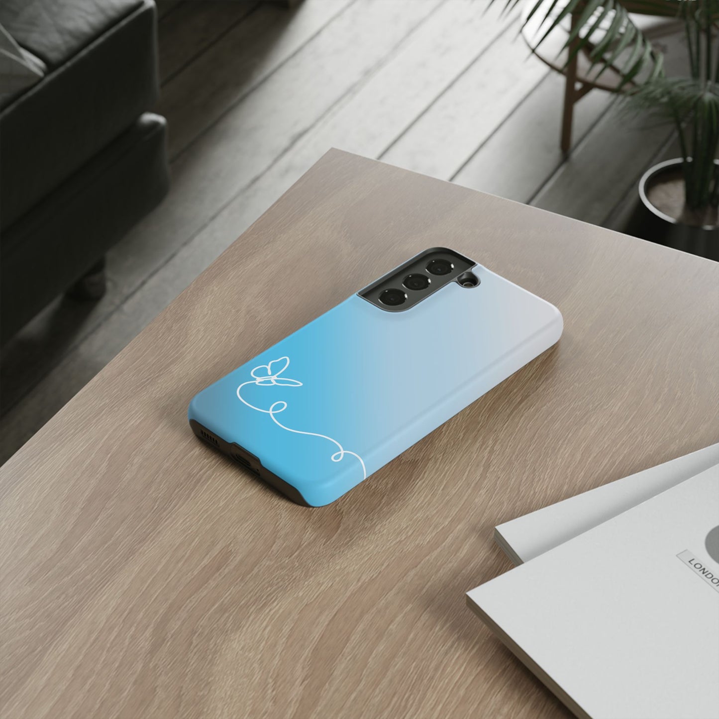 Clear Sunrise Ombre Tough Phone Case