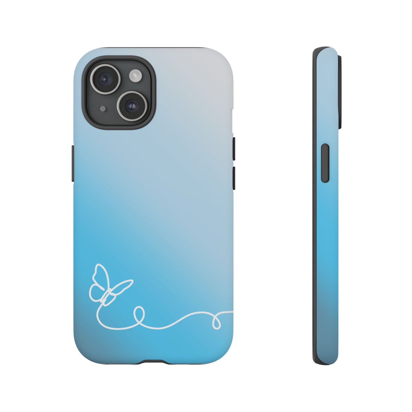 Clear Sunrise Ombre Tough Phone Case