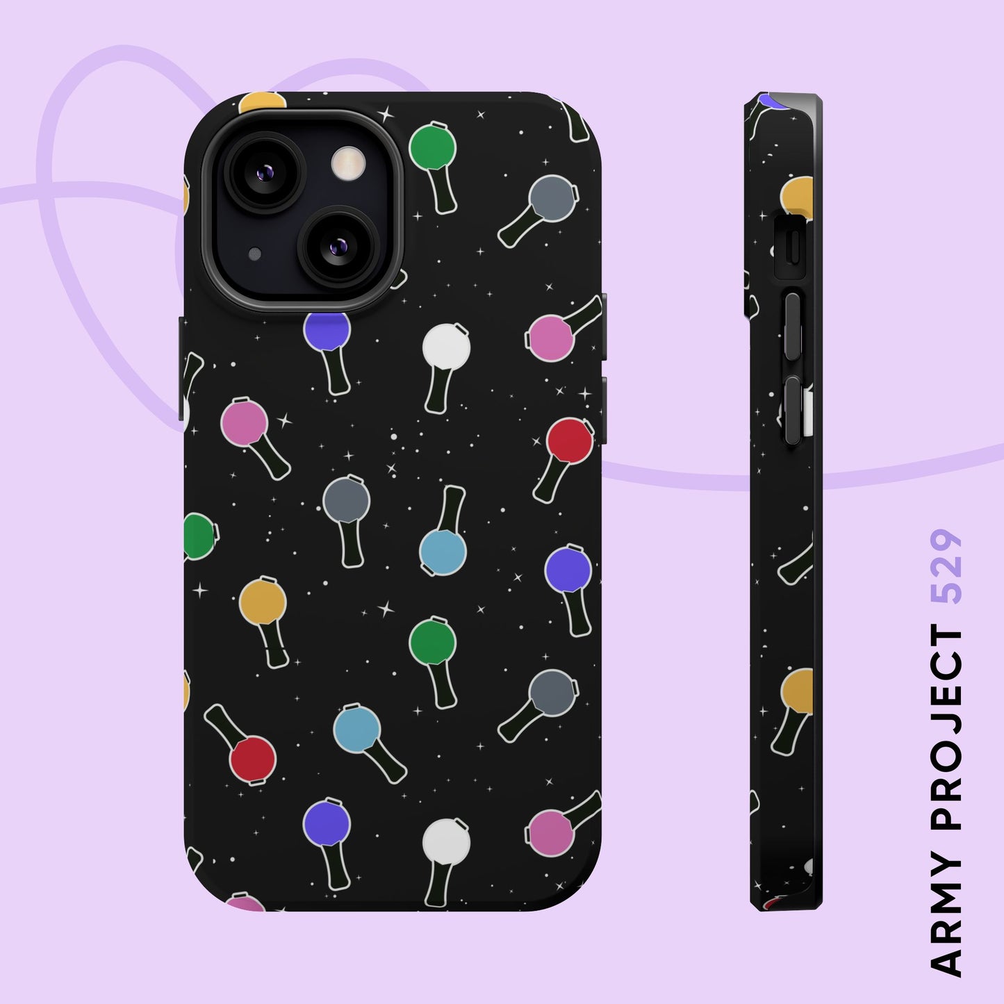 Ma City Map Lightstick Magnetic Tough Phone Case