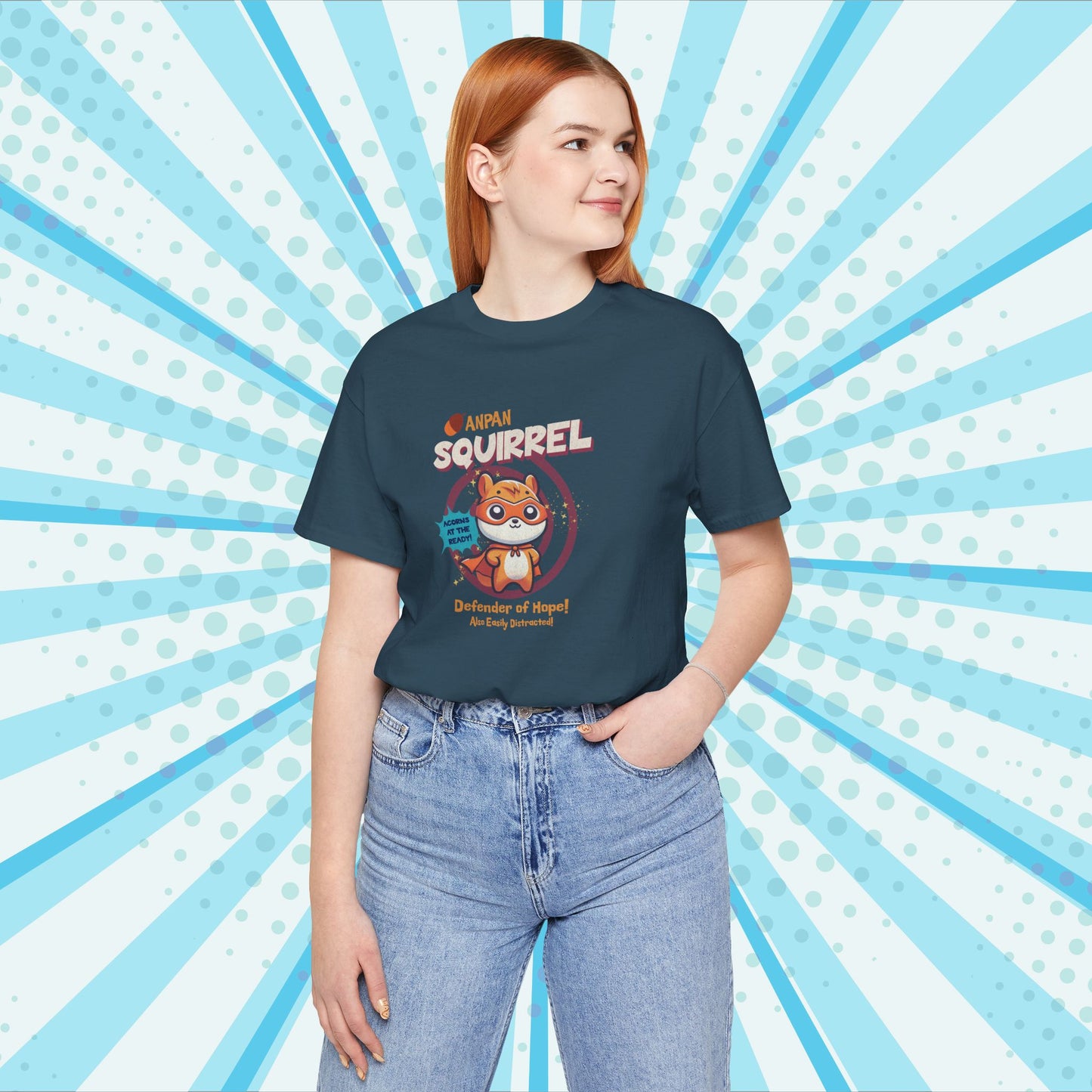 Anpansquirrel Unisex Jersey Short Sleeve Tee