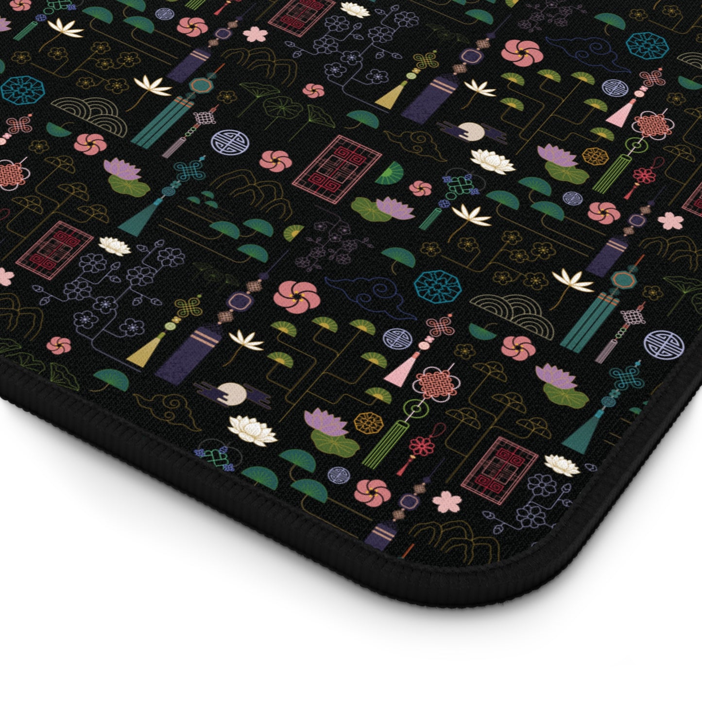 Norigae Night Garden Desk Mat
