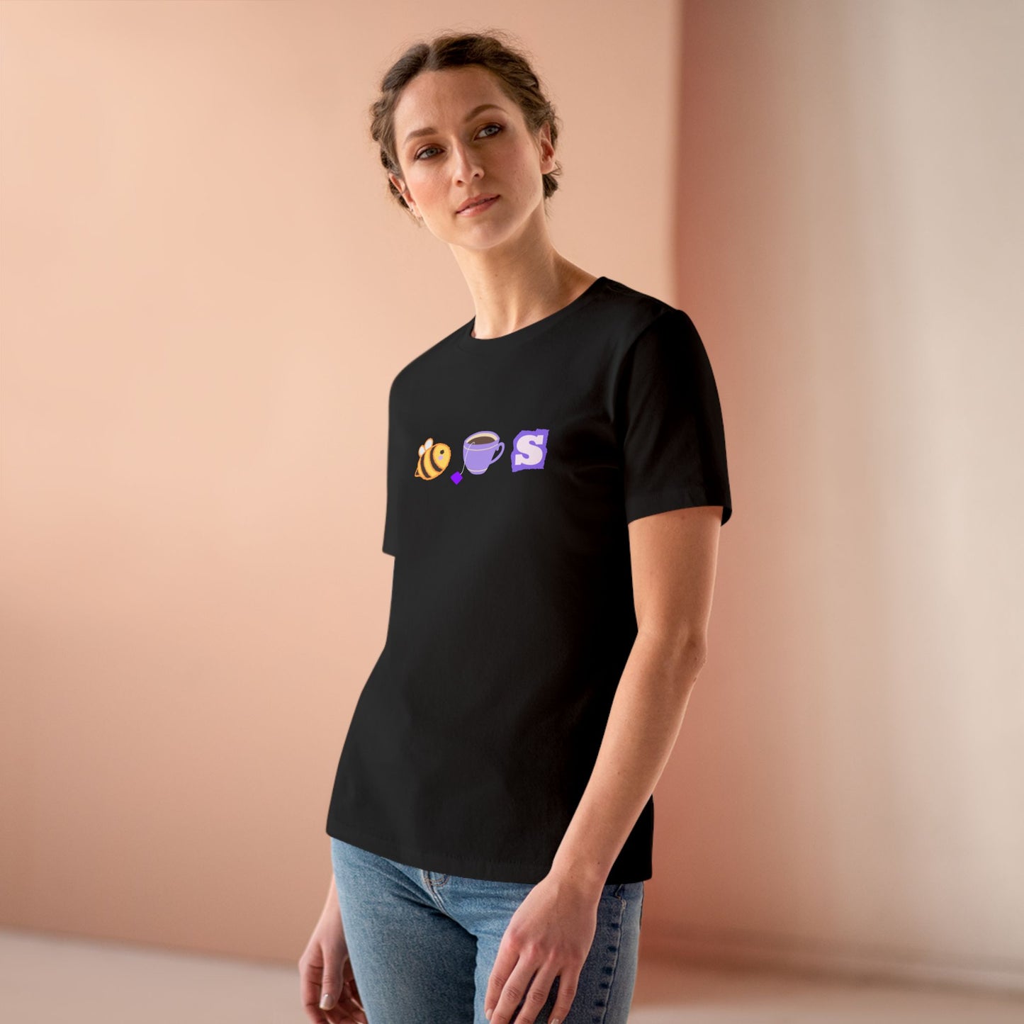 Bee Tea Ess Women's Relaxed Jersey Short Sleeve Tee
