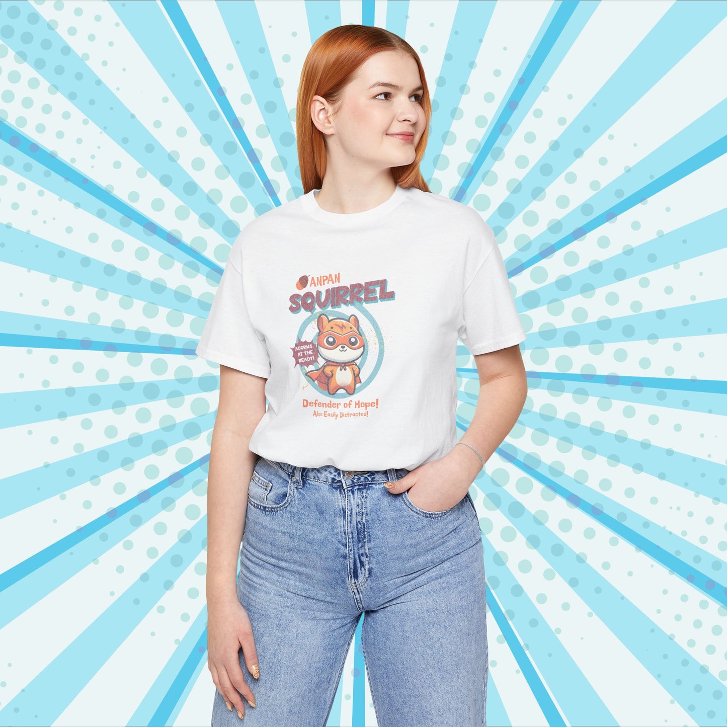 Anpansquirrel Unisex Jersey Short Sleeve Tee