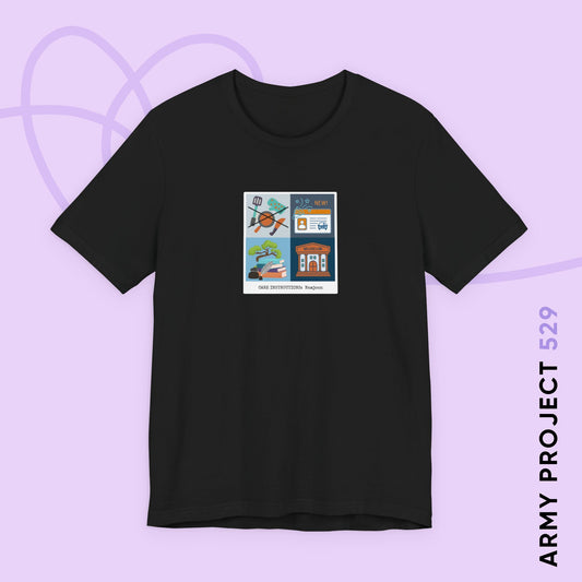 Namjoon Short Sleeve Shirt - Funny Fanmade Merch - Care Instructions - Soft Unisex T-Shirt