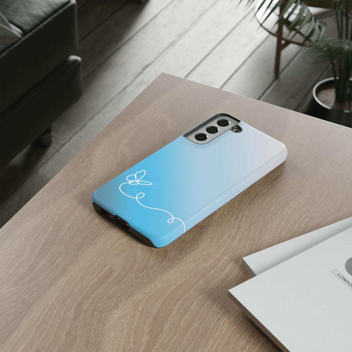 Clear Sunrise Ombre Tough Phone Case