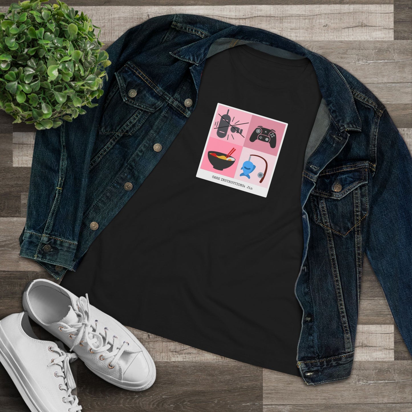 Seokjin Care Instructions Women's Relaxed Jersey Short Sleeve Tee
