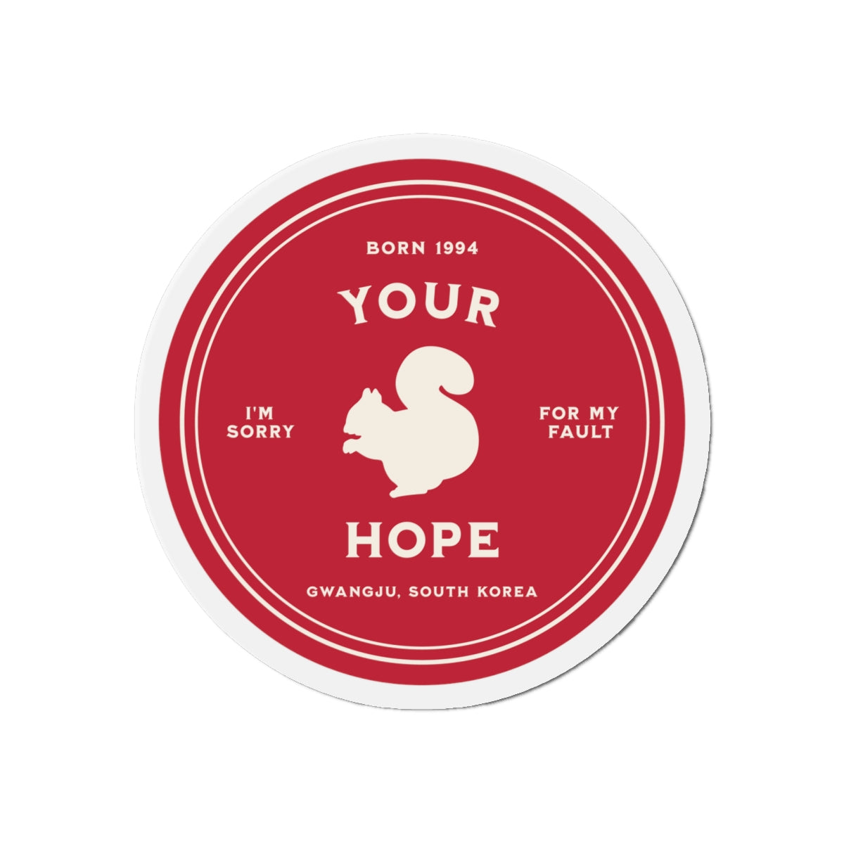 Your Hope Medallion Series Die-Cut Magnet