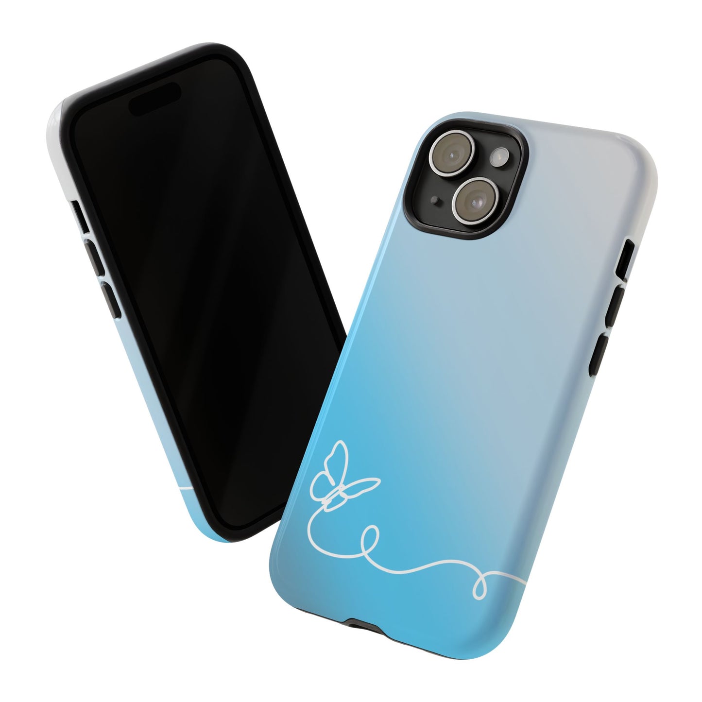 Clear Sunrise Ombre Tough Phone Case