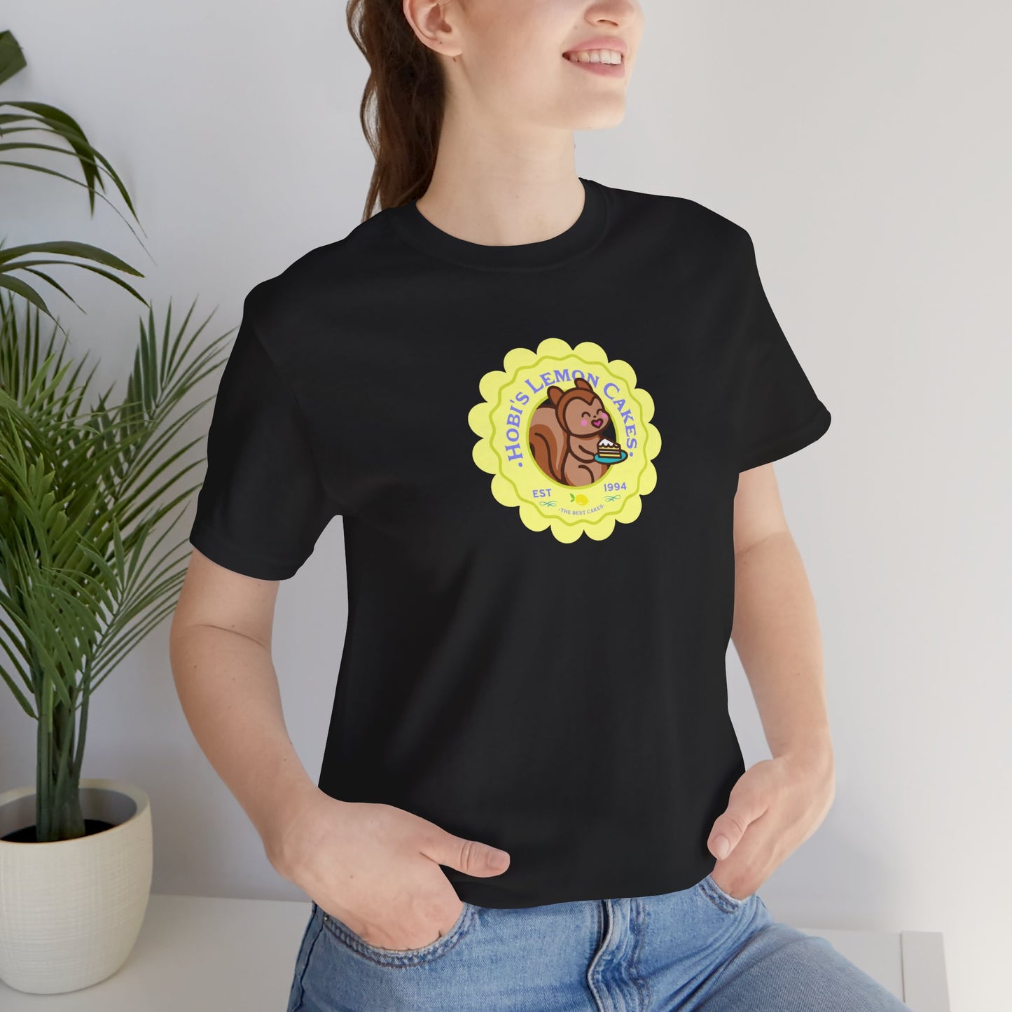 Hobi Lemon Cakes Unisex Jersey Short Sleeve Tee