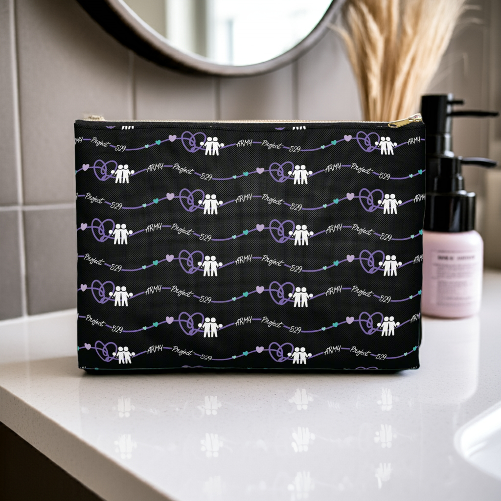 AP529 Heartline Logo Accessory Pouch