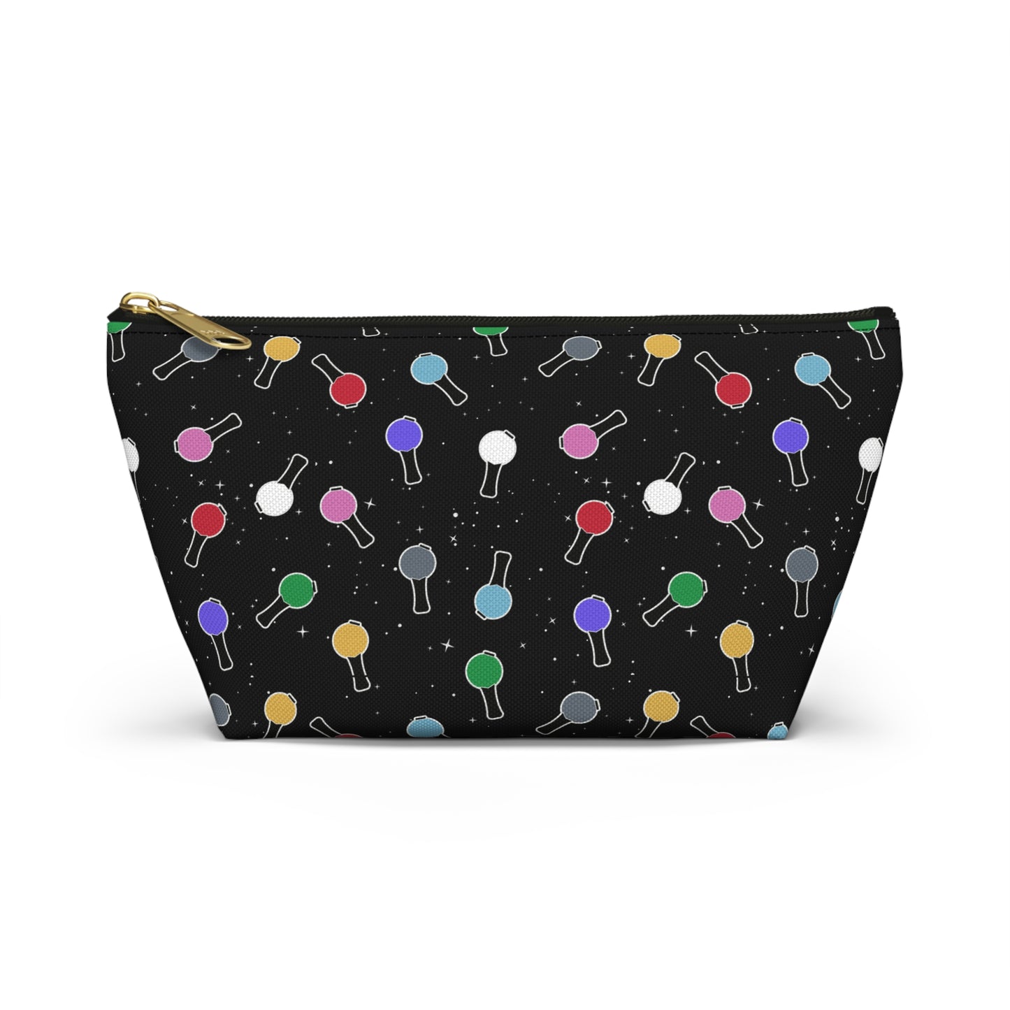 Ma City Map Lightstick Pattern Accessory Pouch w/ T-bottom