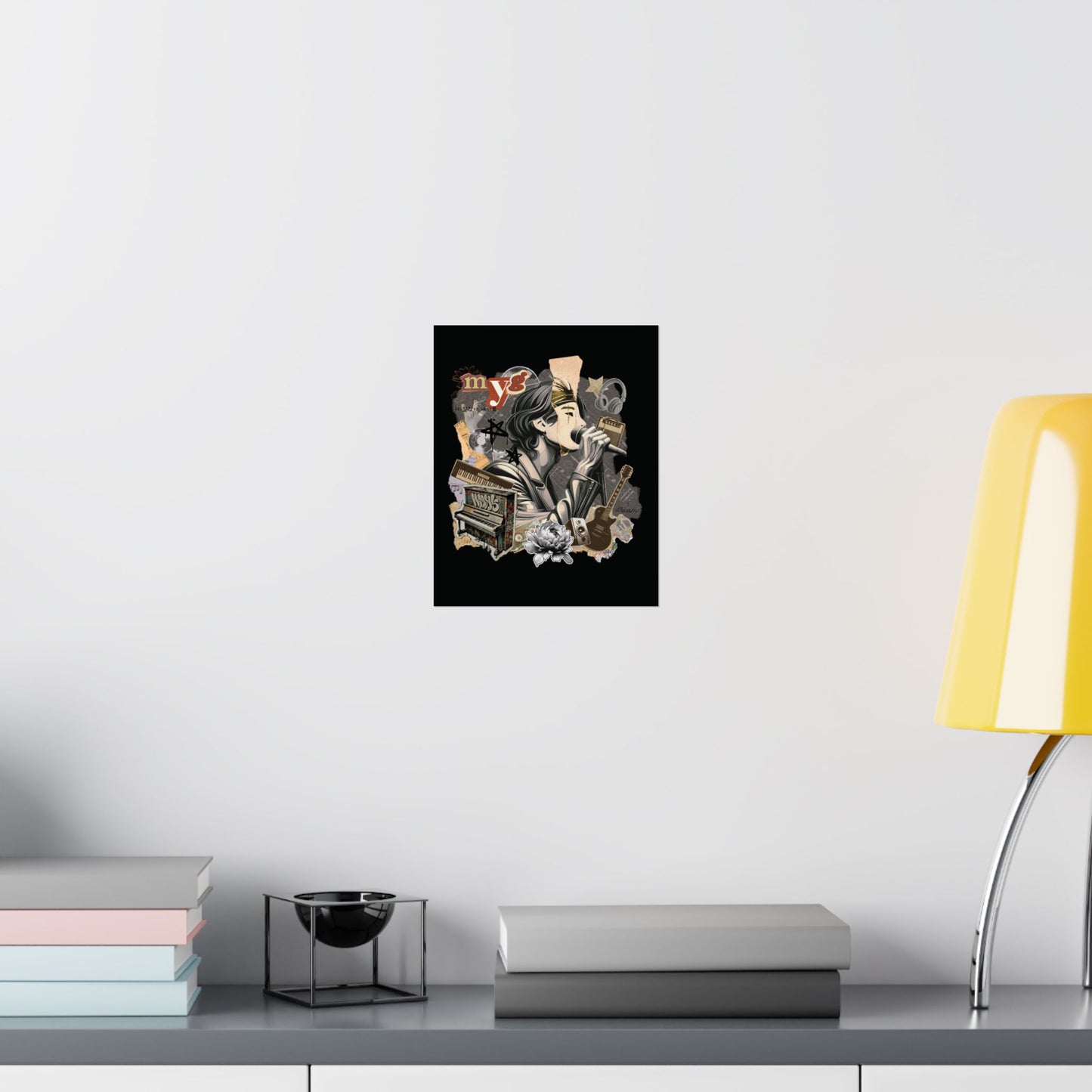 Yoongi 2010s Retro Series Matte Poster