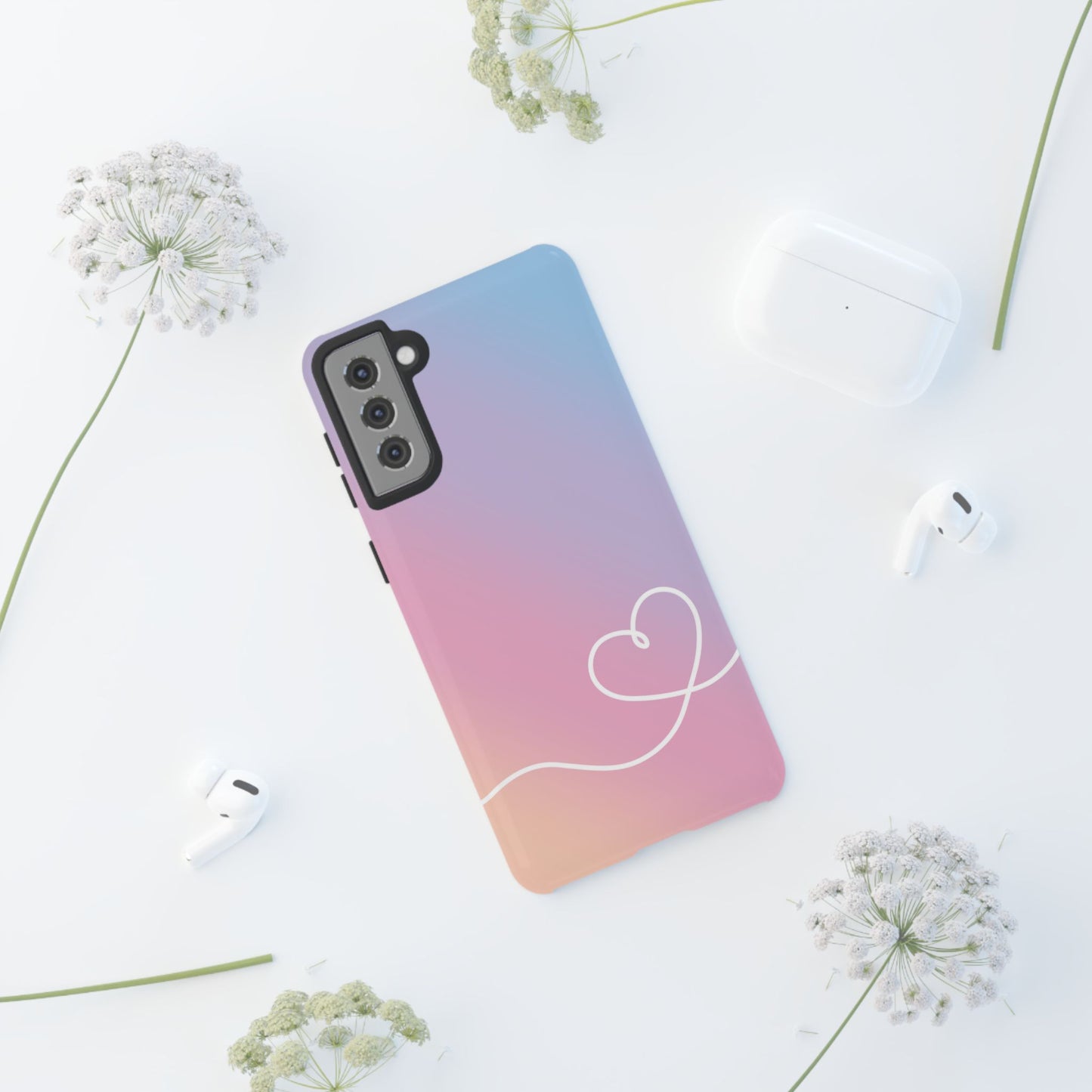 Soft Sunset Ombre Tough Phone Case