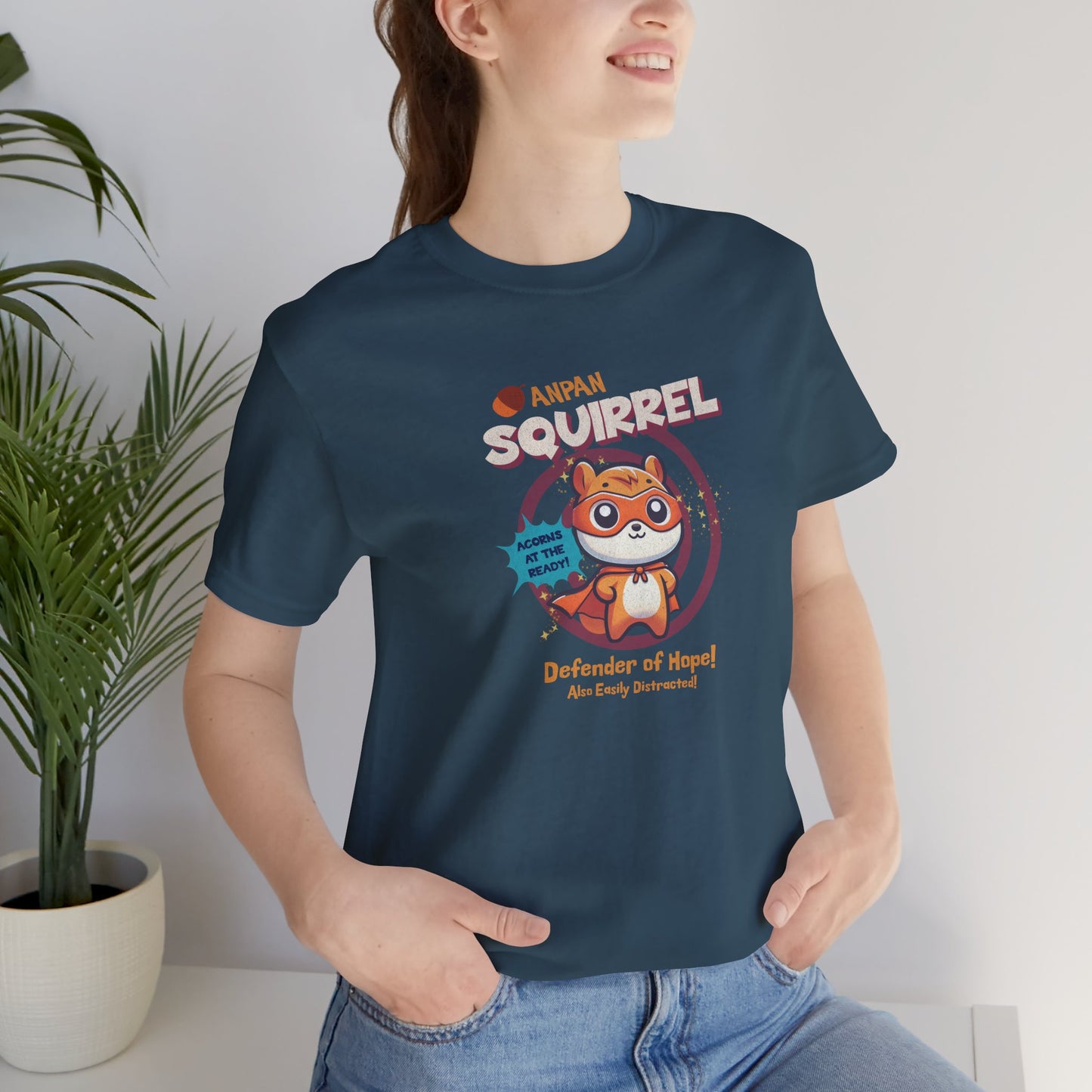 Anpansquirrel Unisex Jersey Short Sleeve Tee