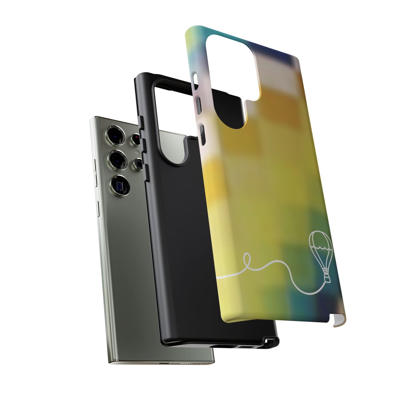 Clear Afternoon Ombre Tough Phone Case