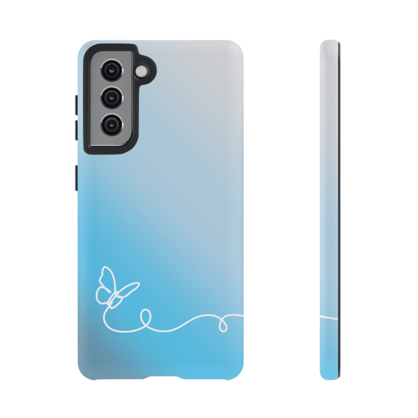 Clear Sunrise Ombre Tough Phone Case