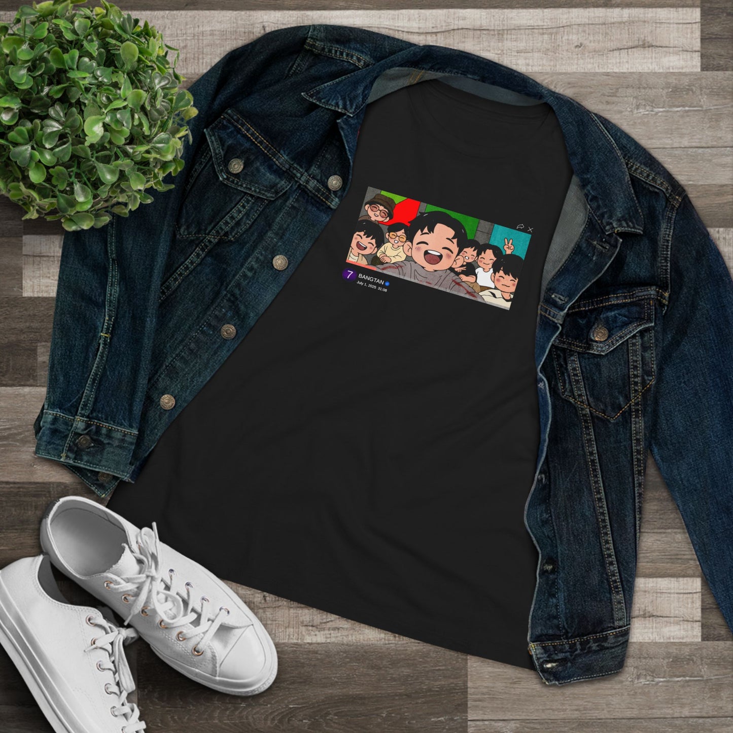 OT7 Live 2025 Women's Relaxed Jersey Short Sleeve Tee